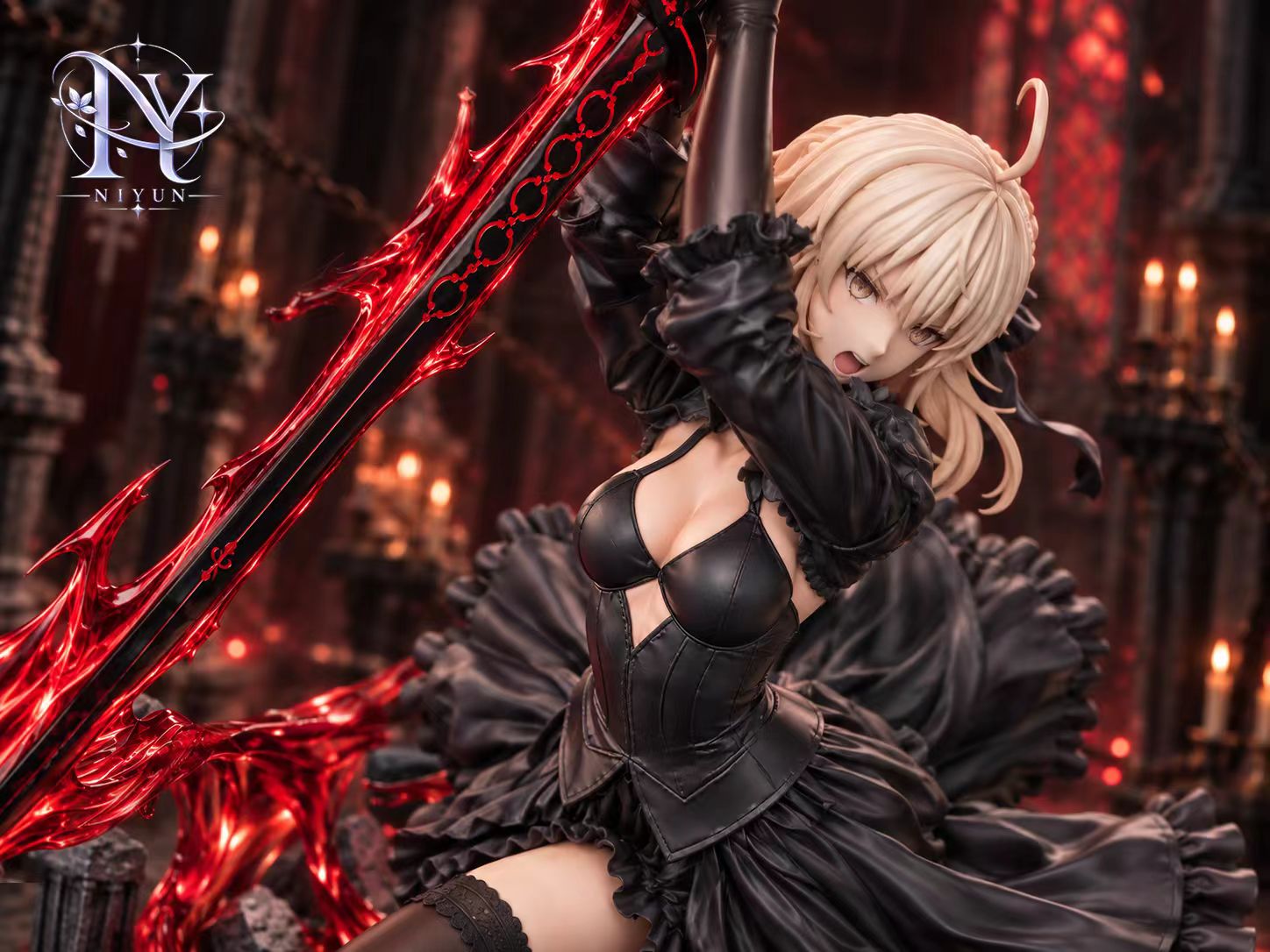【預購】Fate 黑呆 禮裙saber X 霓昀工作室5