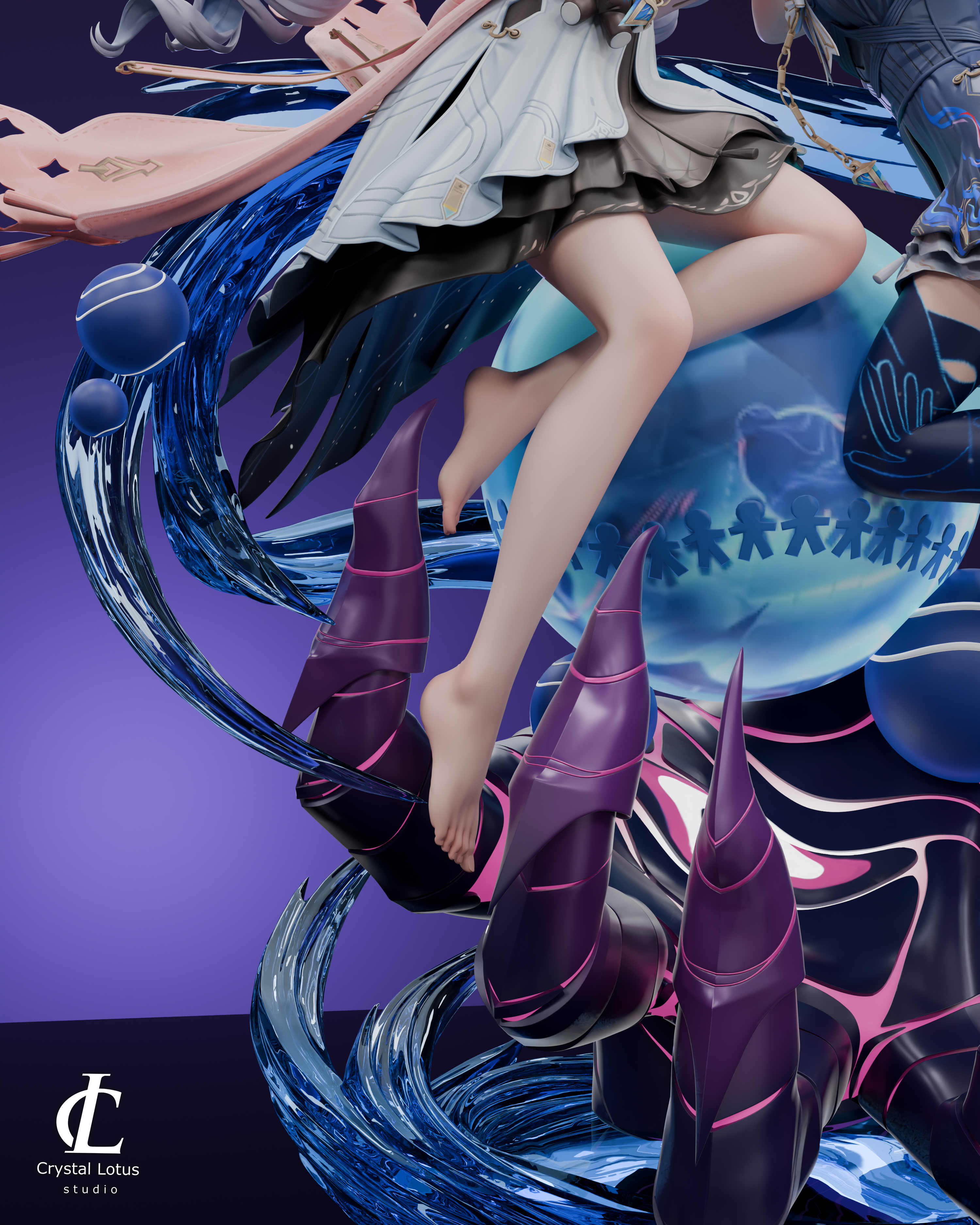 【預購】鳴潮 雙形態 達尼婭 X Crystal Lotus8