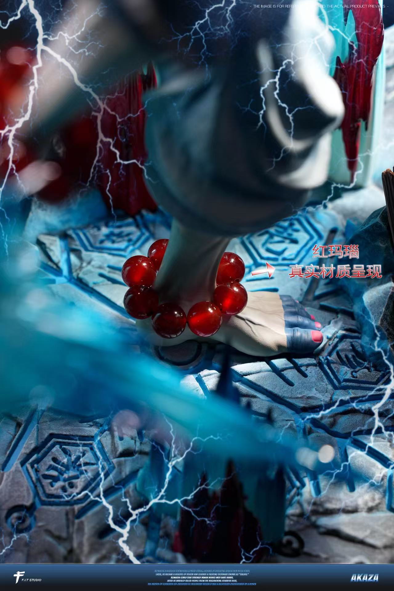 【售罄展示追加請私訊客服@toystationtw】鬼滅之刃 共鳴系列款 破壞殺·流閃群光 - 上弦叁 X FIT-Studio12