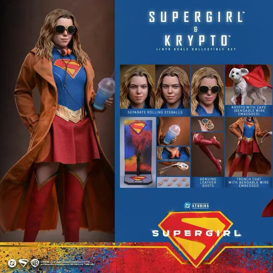 【預購】DC 超級少女與小氪 套裝 MMS869 X HOTTOYS(HT)1