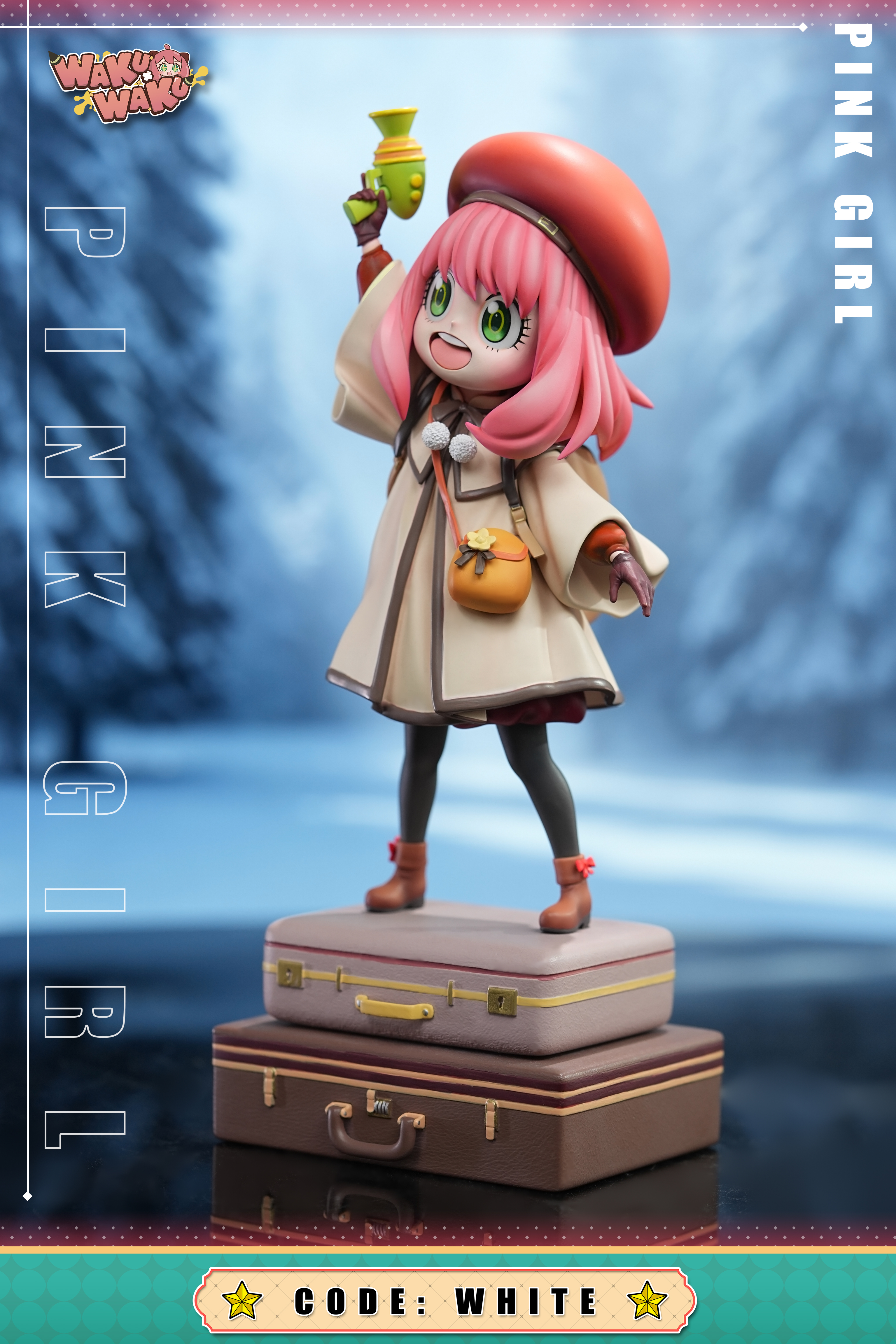 【售罄展示追加請私訊客服@toystationtw】間諜家家酒 舉槍少女 安妮亞 X WAKUWAKU3