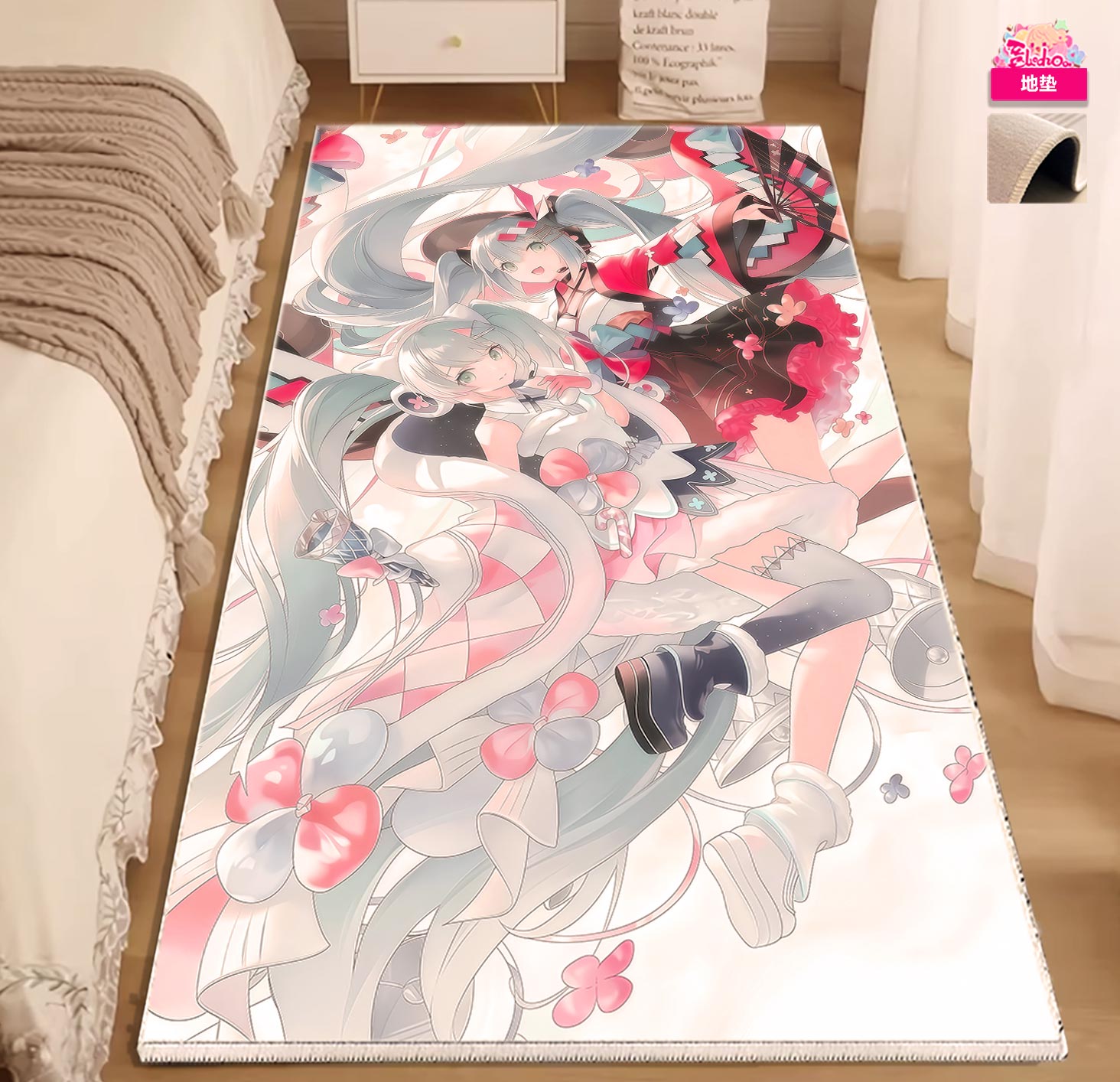 【預購】花海 雙生初音燈帶畫 X 阿喵畫社5