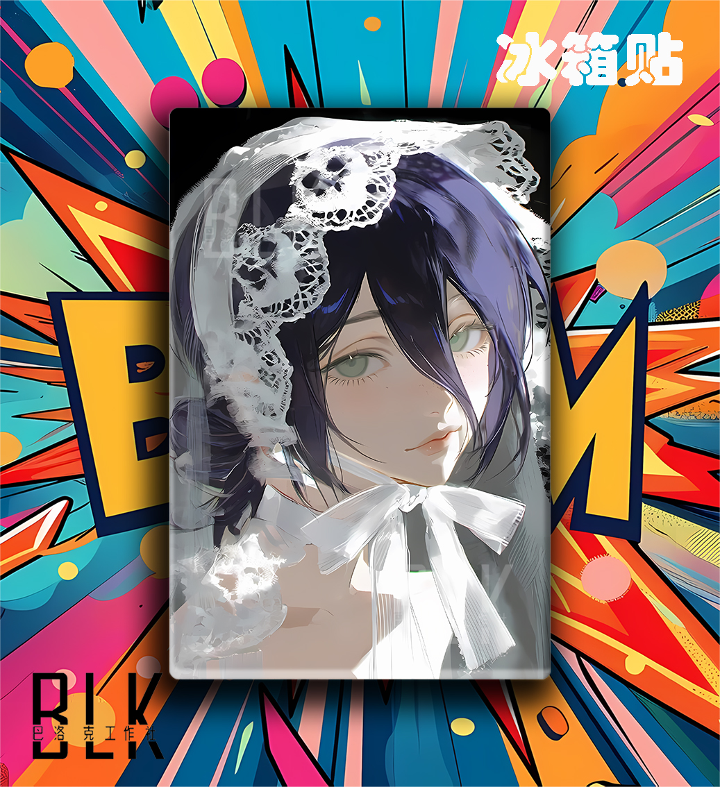 【預購】鏈鋸人《花嫁蕾塞》裝飾畫&冰箱貼 X 巴洛克工作室3
