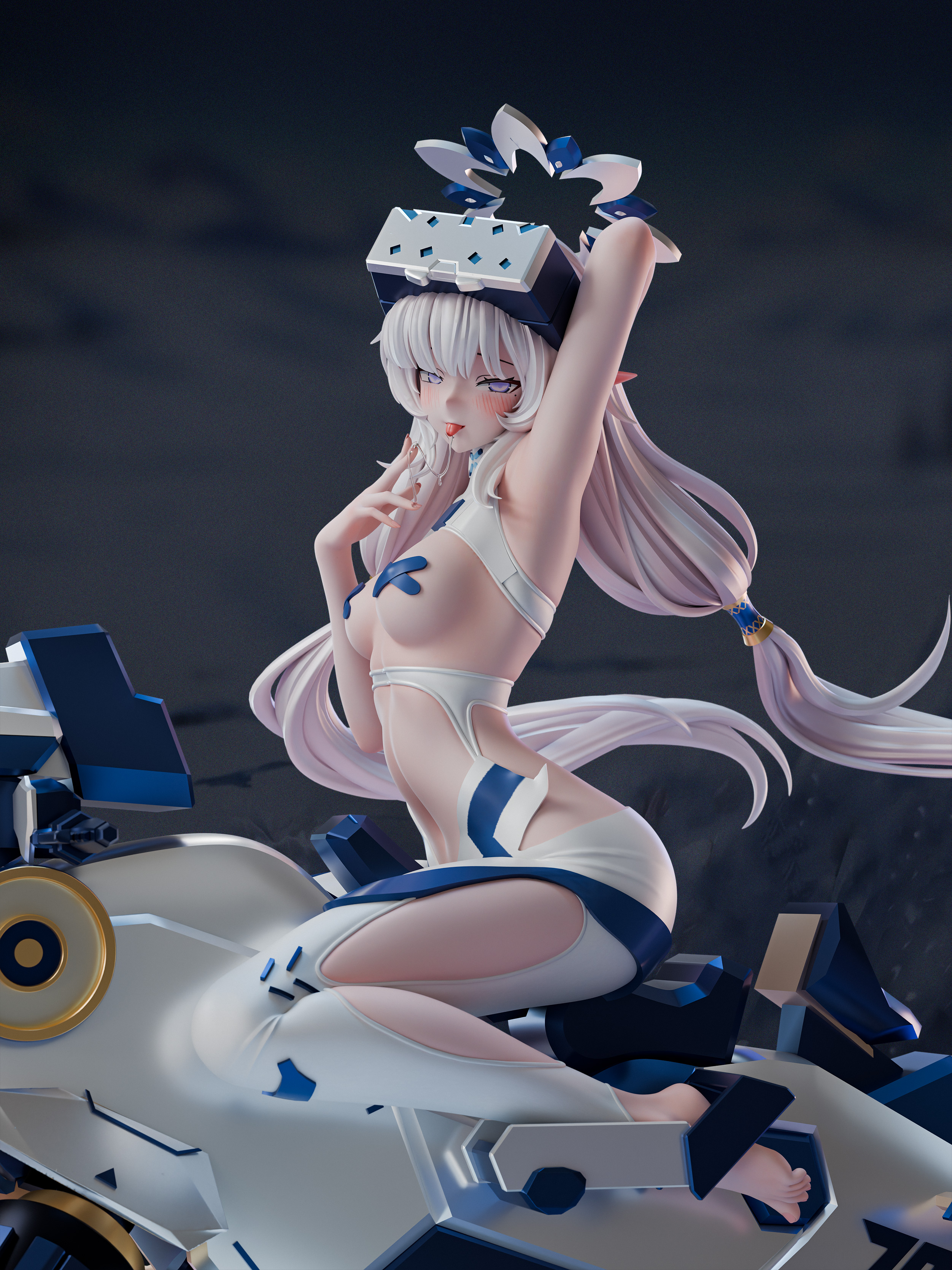 【預購】蔚藍檔案 輪椅鞠姐 X 迷因工作室6