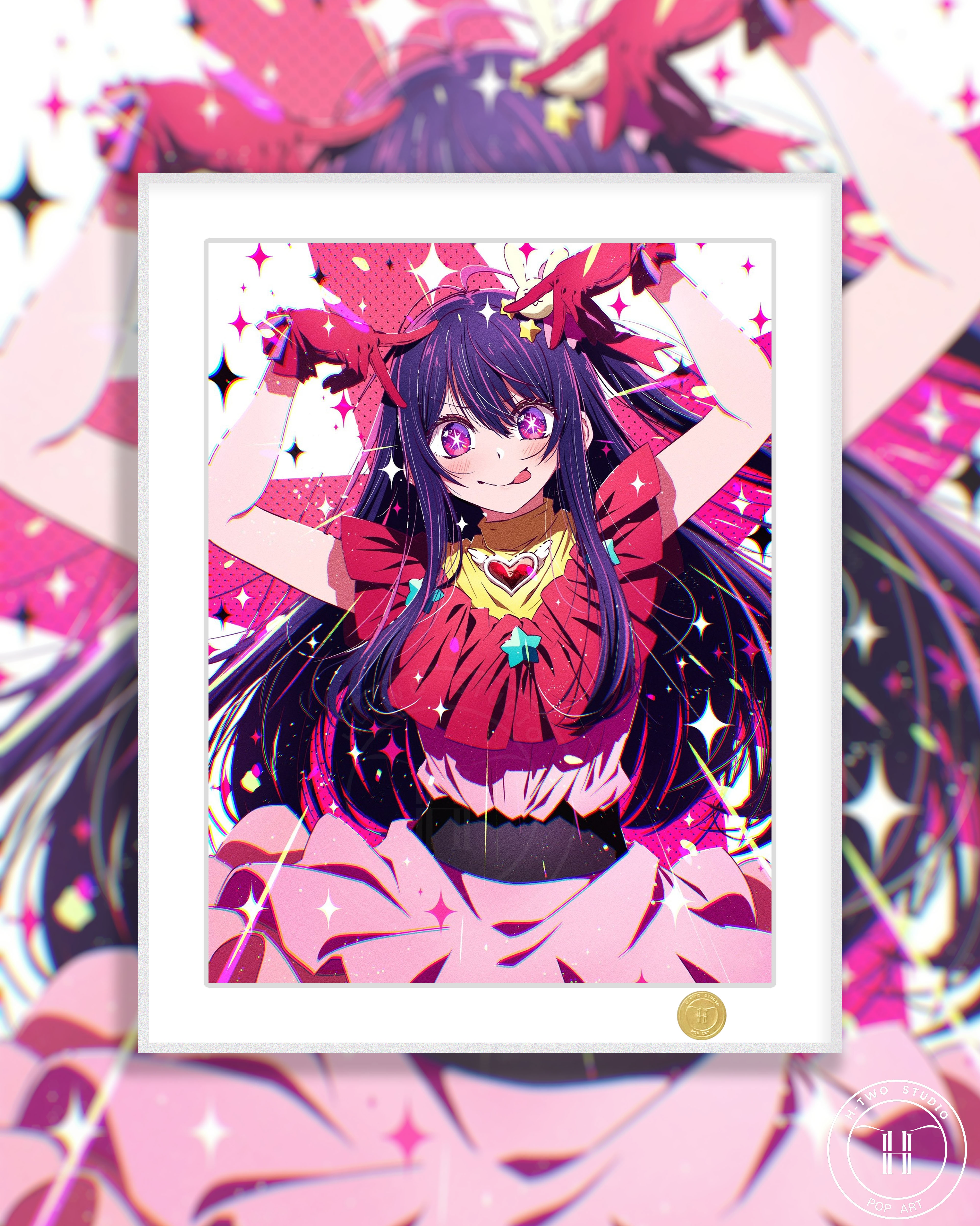 【預購】我推的孩子《星野愛》動漫二次元裝飾畫 X H2工作室2