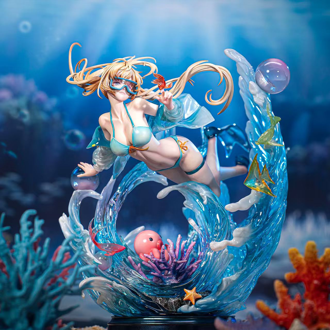 【預購】碧海浮夢—藍汐 X 飛社長模玩工坊1