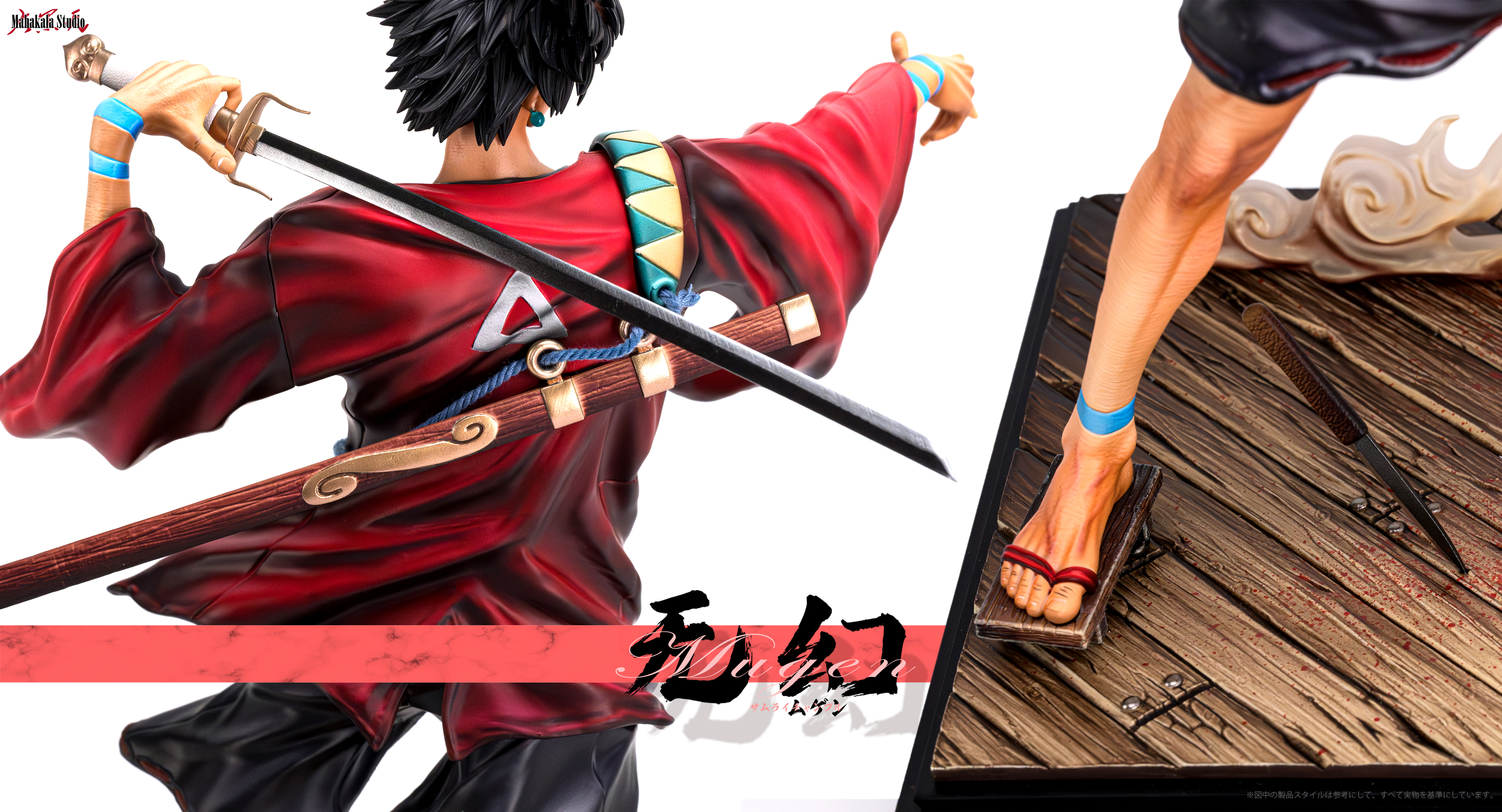 【售罄展示追加請私訊客服@toystationtw】混沌武士 硫球狂侍 仁Jin&無幻Mugen&風Fun X Mahakala大黑天10