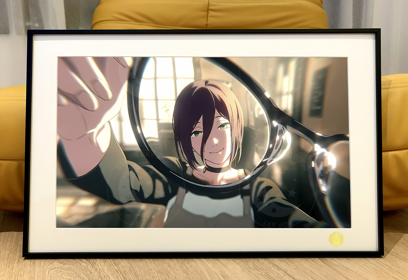 【預購】鏈鋸人《眼鏡蕾塞》動漫裝飾畫 X 星空工作室3