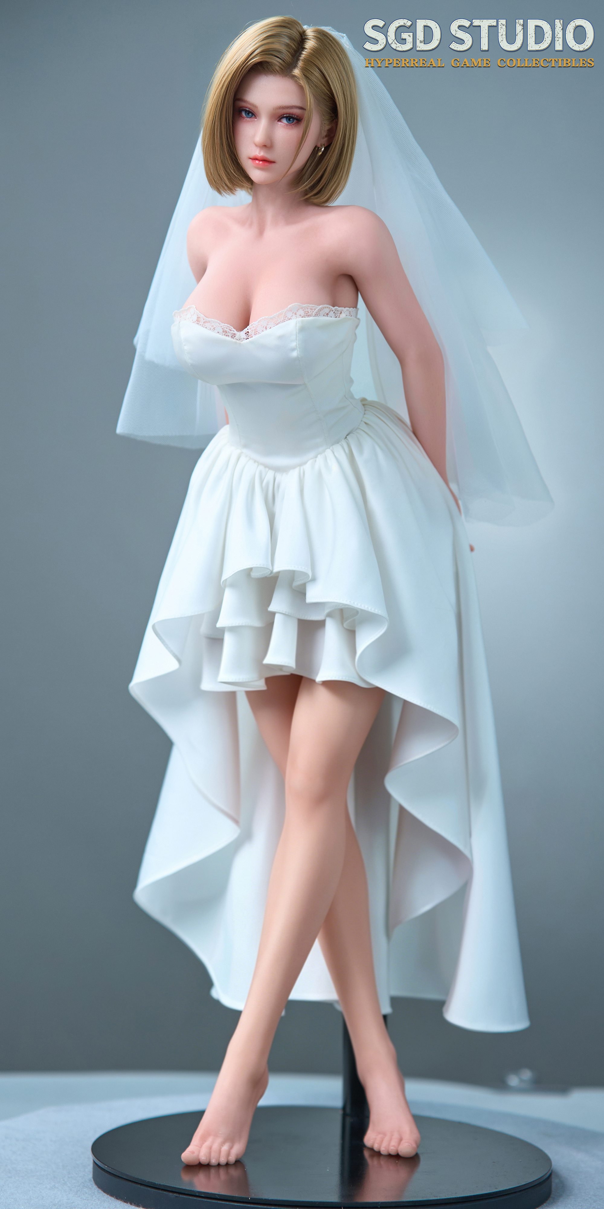 【預購】戰鬥女孩·矽膠可動人偶 SGD-008 X SGD-Studio6