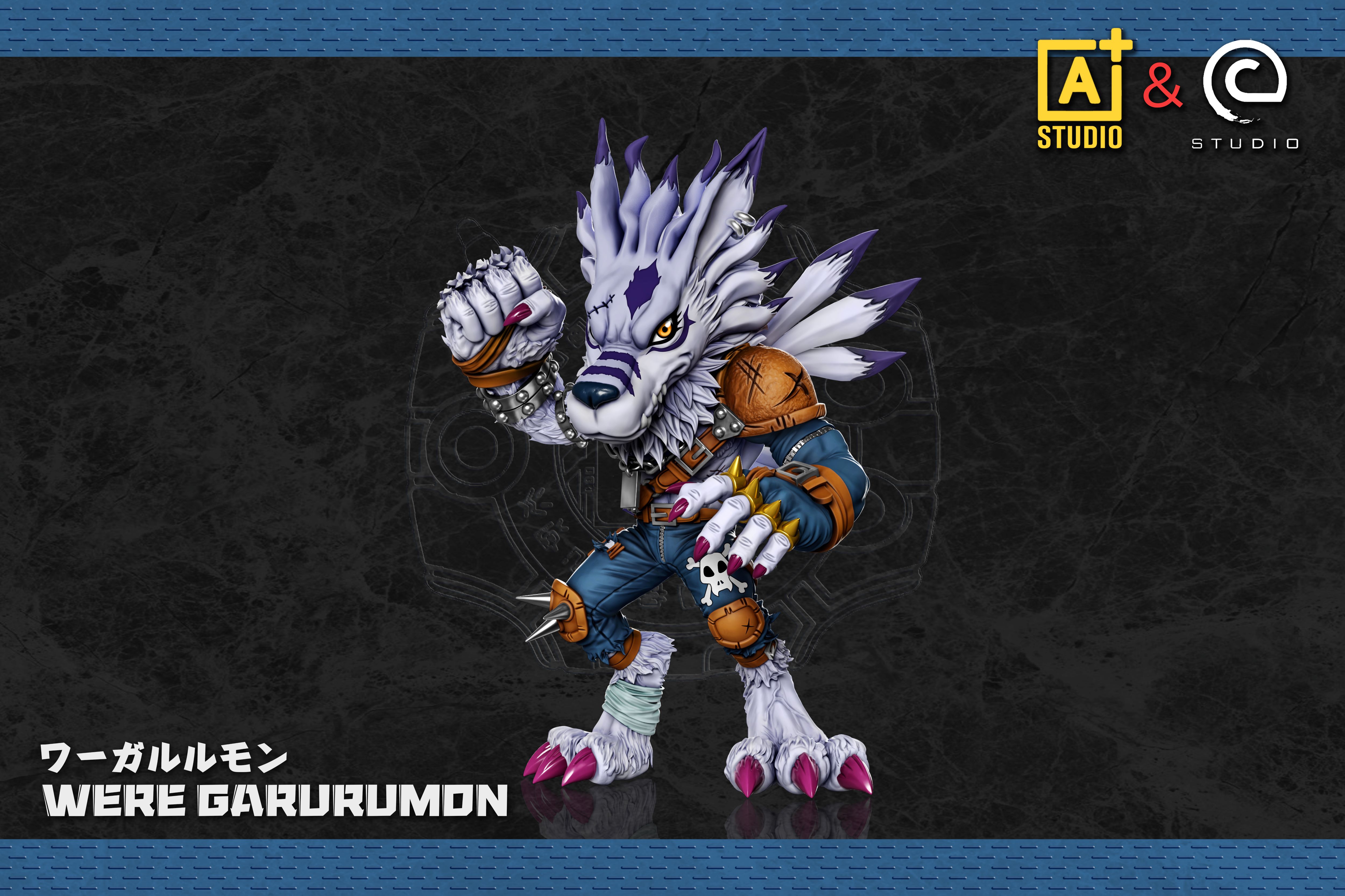 【預購】數碼寶貝 第三彈 雙配色 獸人加魯魯 X A+研究所+C-Studio2
