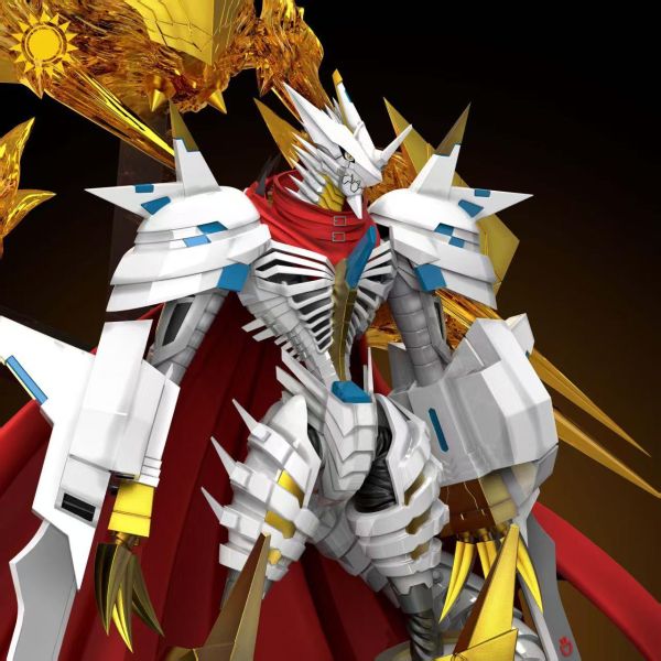 【預購】數碼寶貝 傑斯獸 X 太陽模玩5