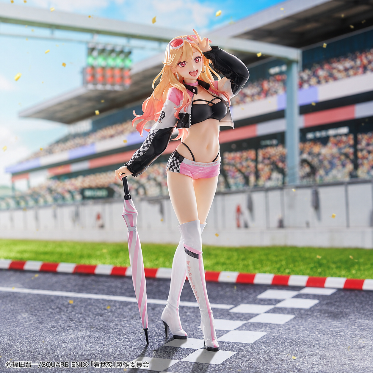【售罄展示追加請私訊客服@toystationtw】戀上換裝娃娃 動畫版 賽車女郎 - 喜多川海夢 X ANIPLEX1