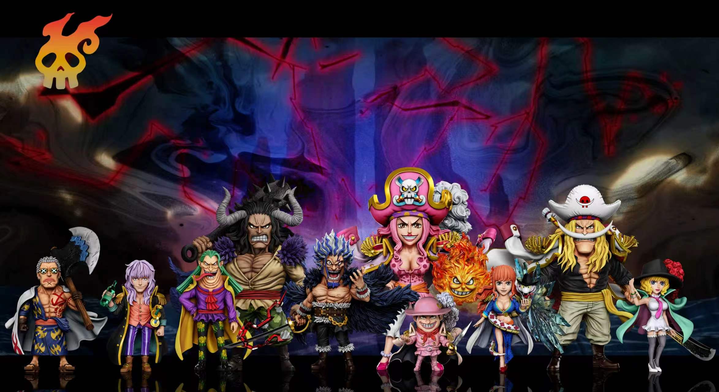 【預購】海賊王 洛克斯海賊團第十彈 芭金戈姆·斯圖西 X A+研究所4