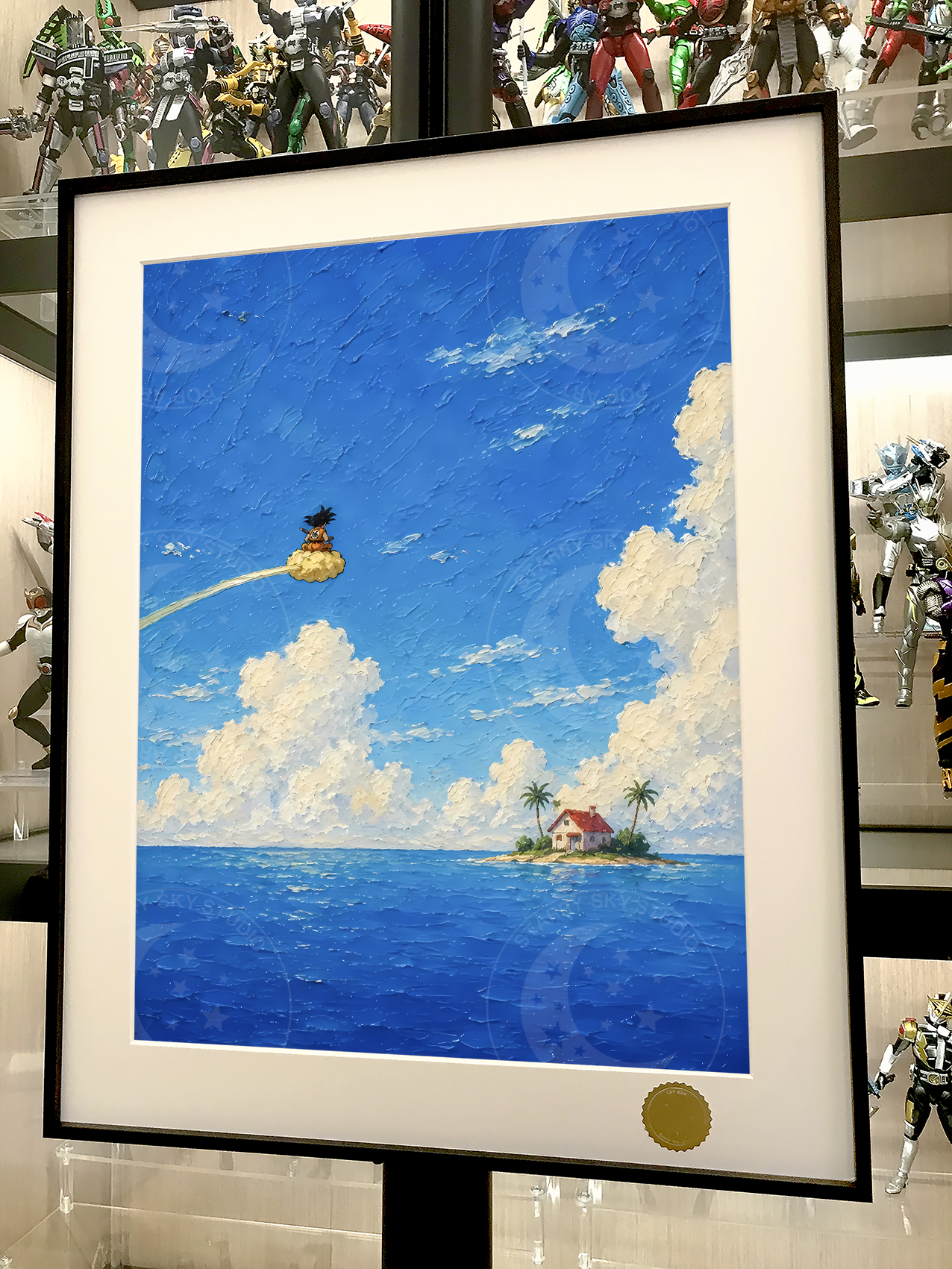 【預購】七龍珠《龜仙屋》動漫裝飾畫 X 星空工作室3