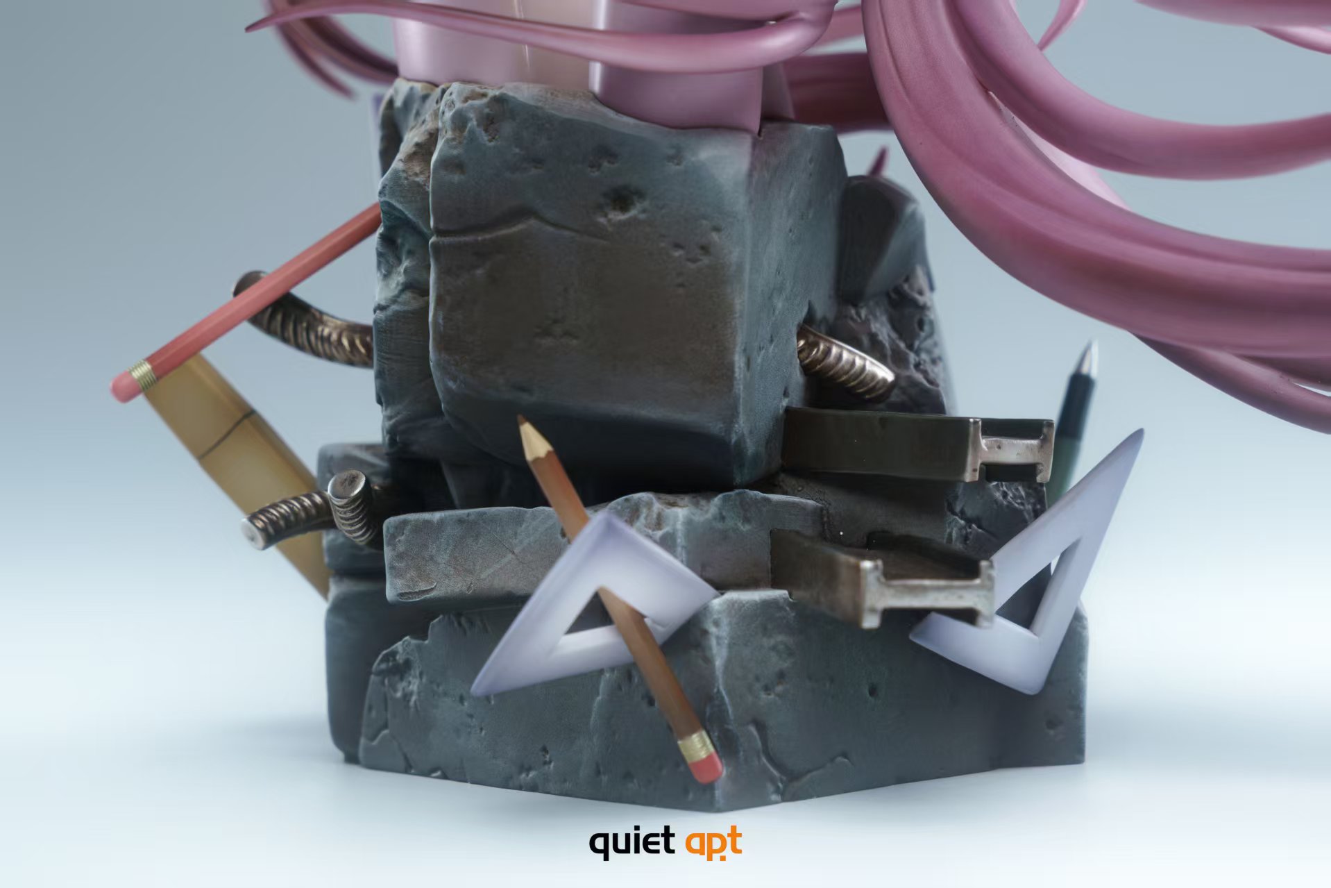 【預購】物語系列 胸像Art. 戰場原黑儀 X QuietArt8