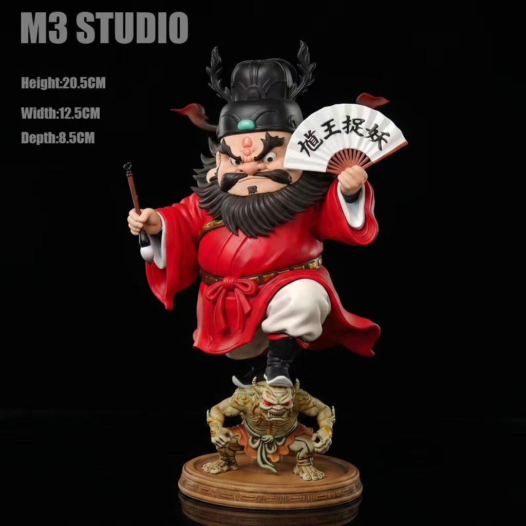 【預購】馗王捉妖 Q版鐘馗雕像 X M3工作室2