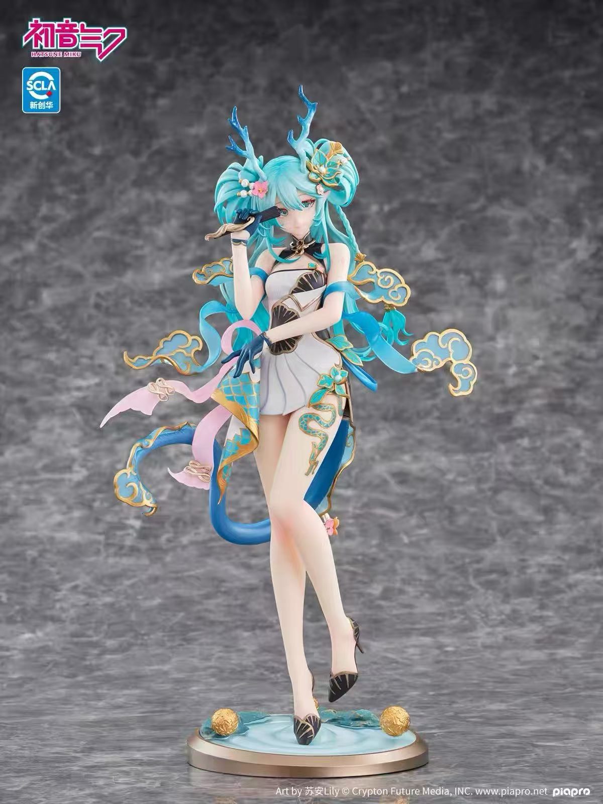 【售罄展示追加請私訊客服@toystationtw】初音未來 青龍Ver. X 海洋堂6