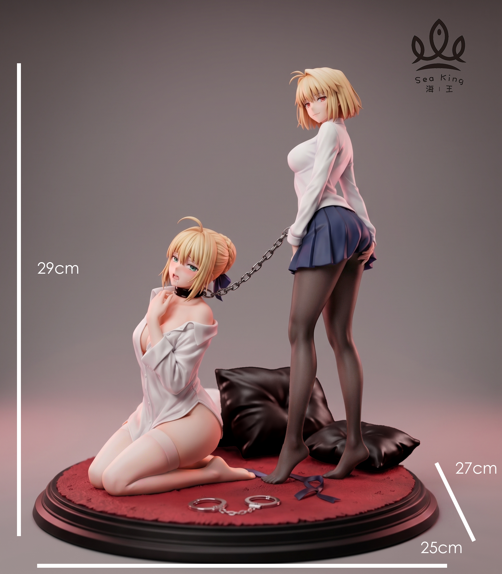 【預購】Fate+月姬 Saber×愛爾奎特 X 海王工作室4