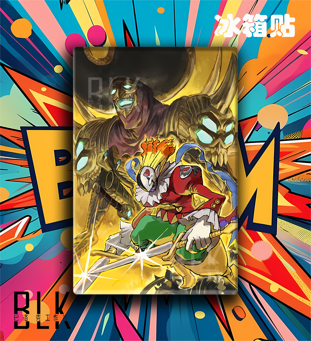 【預購】數碼寶貝《黑暗四天王》動漫裝飾畫&冰箱貼 X 巴洛克工作室6