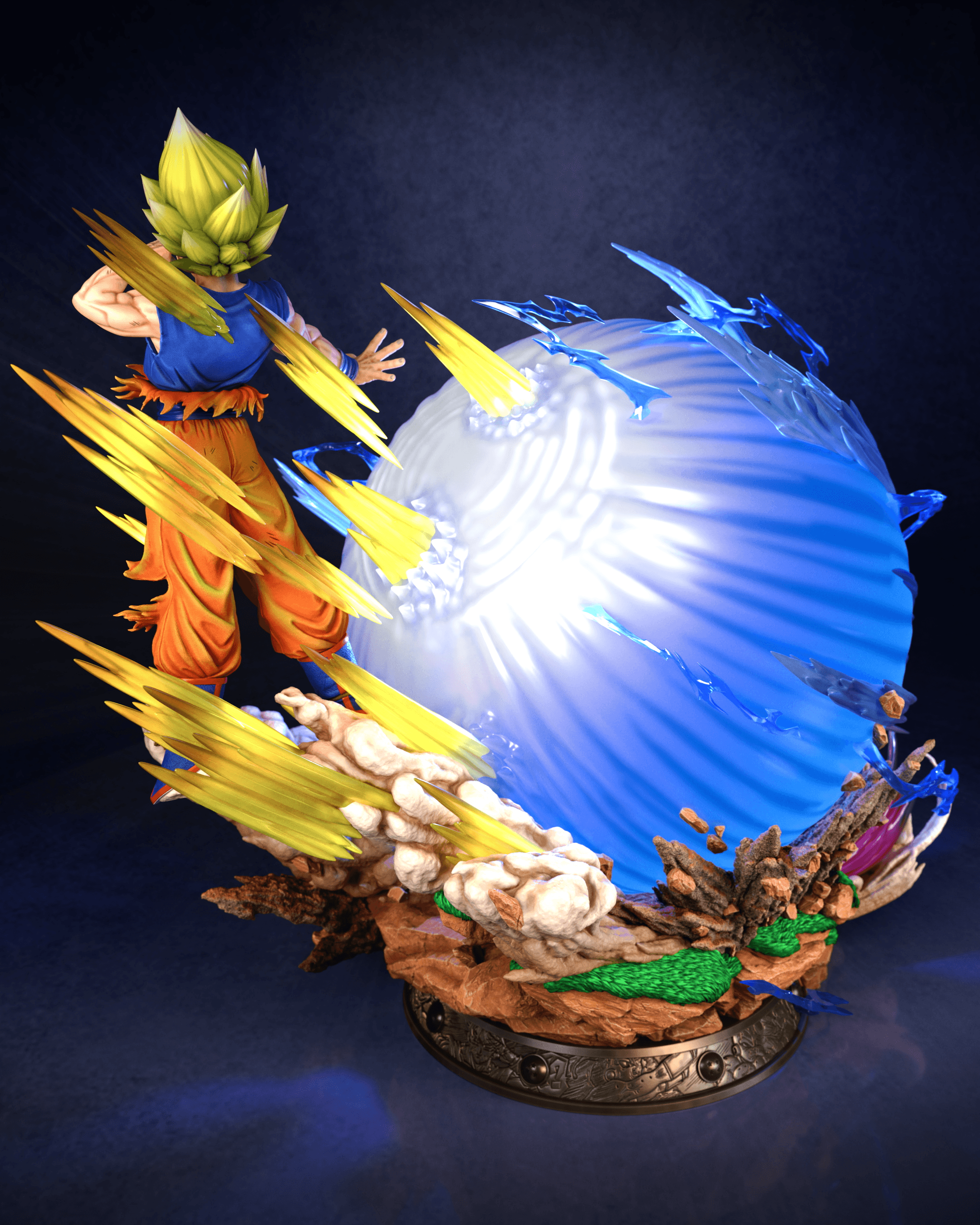 【預購】七龍珠Z 決勝元氣彈 孫悟空vs幼年布歐 X KD Collectibles7