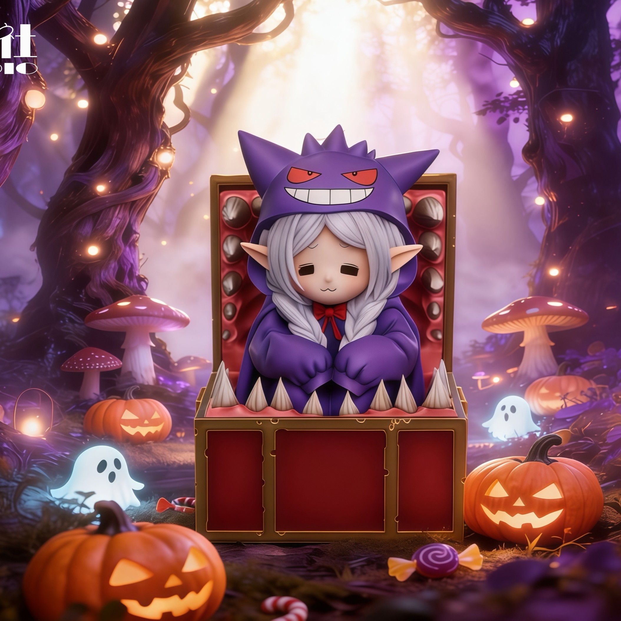 【預購】葬送的芙莉蓮+寶可夢 第四彈 耿鬼cos芙莉蓮 X 幻裝社1