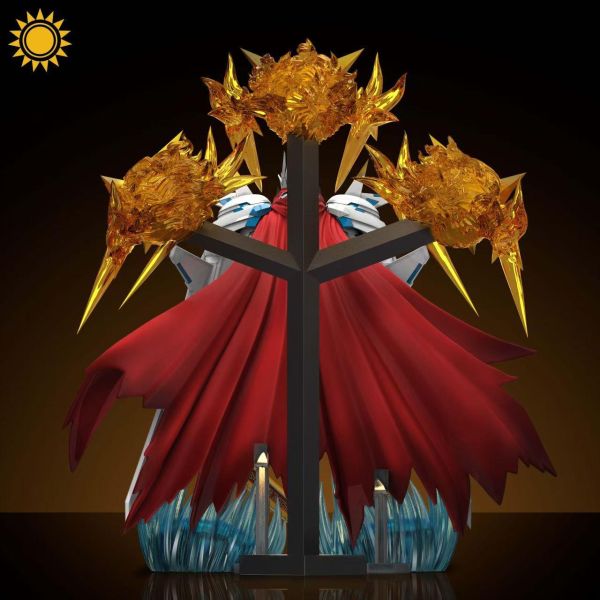【預購】數碼寶貝 傑斯獸 X 太陽模玩4