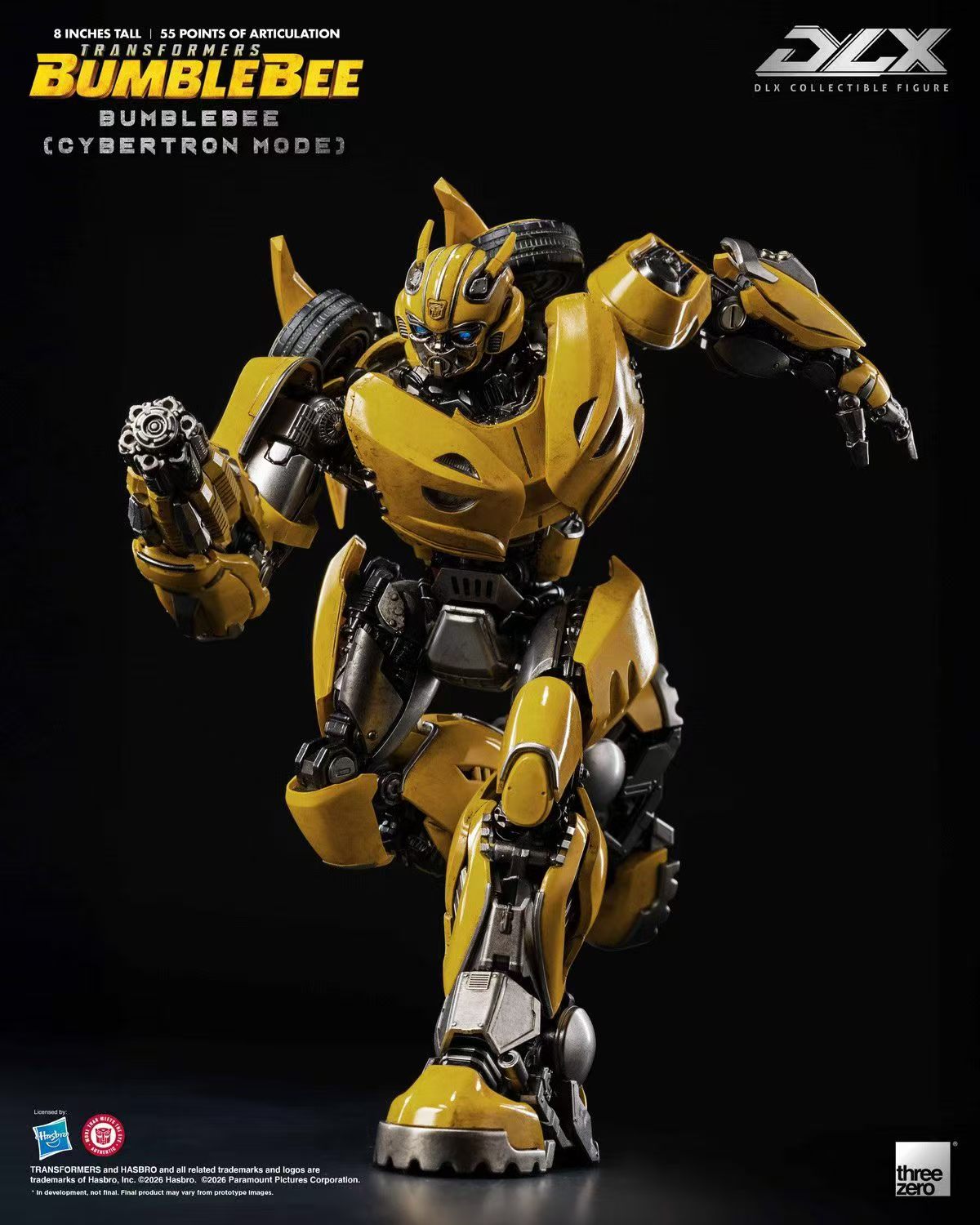【預購】變形金剛 塞伯坦模式 DLX大黃蜂3Z10490W0 X Threezero6