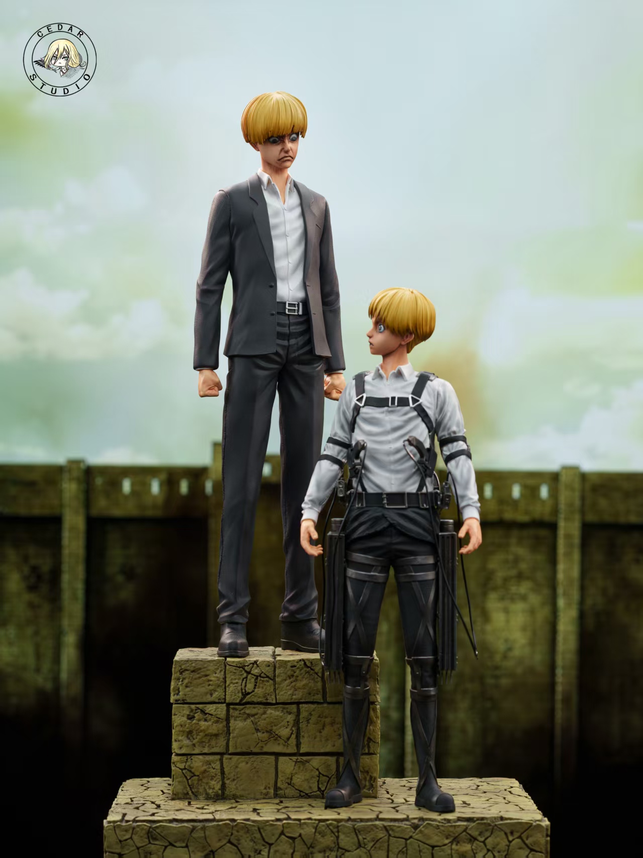 【售罄展示追加請私訊客服@toystationtw】進擊的巨人 私定系列02 崩壞伊雷娜名場面 X Cedar-Studio3