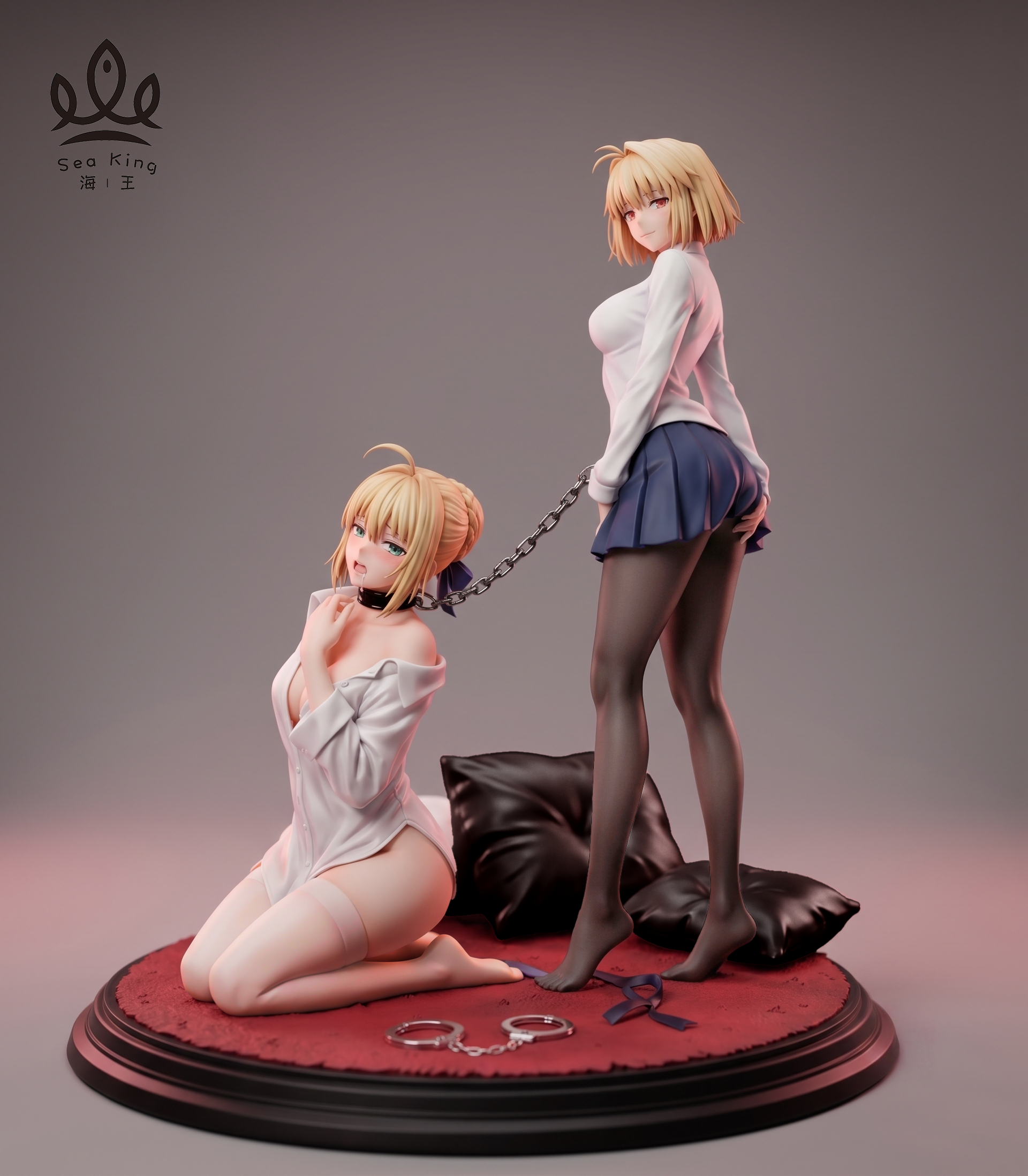 【預購】Fate+月姬 Saber×愛爾奎特 X 海王工作室2