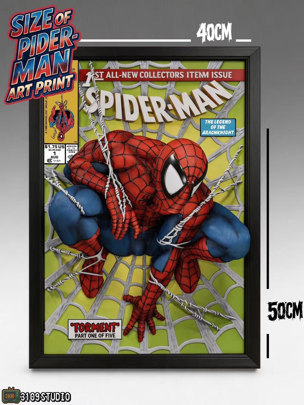 【預購】Marvel漫威 立體壁畫雕像 蜘蛛人漫畫封面 X 3109工作室5