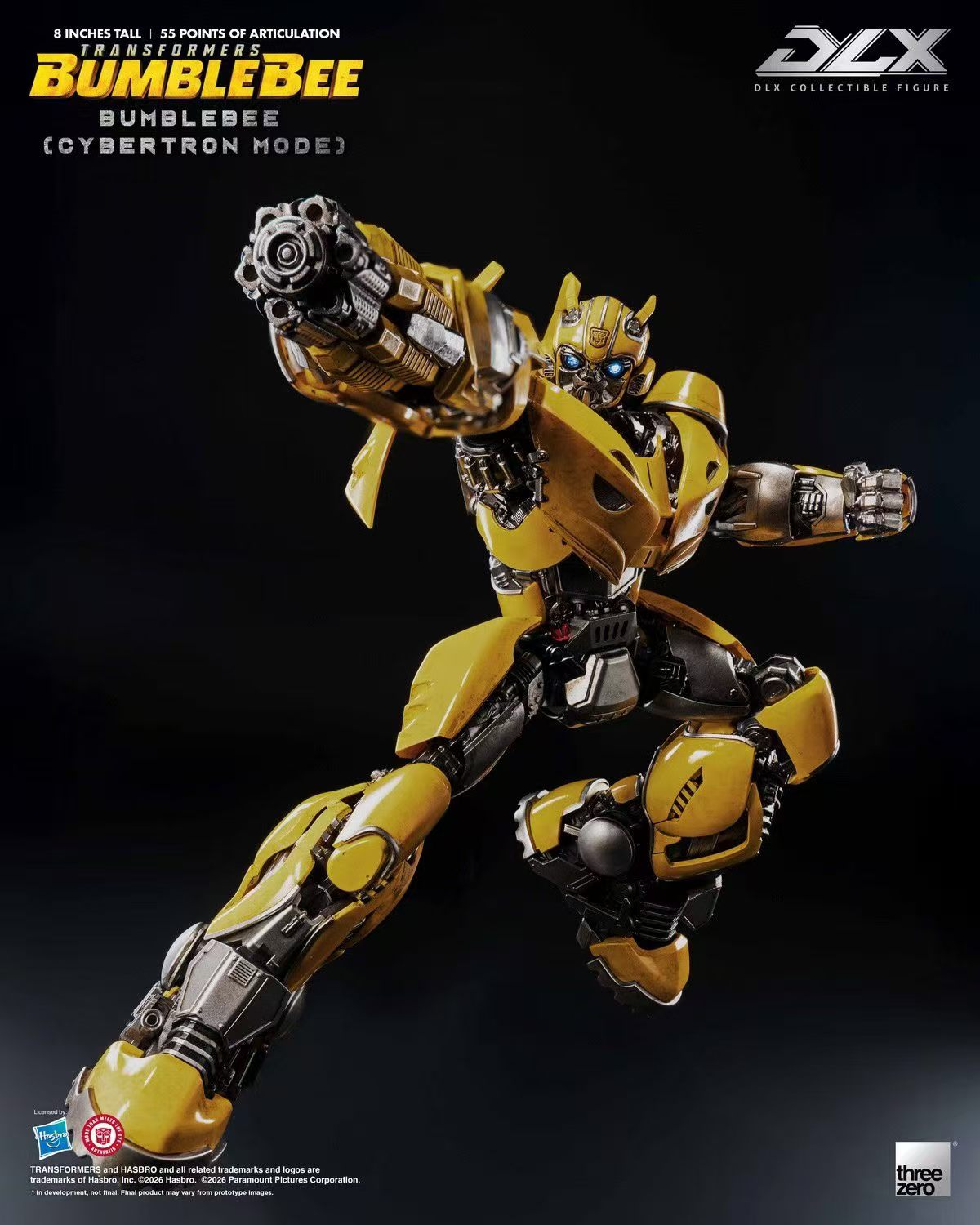 【預購】變形金剛 塞伯坦模式 DLX大黃蜂3Z10490W0 X Threezero7