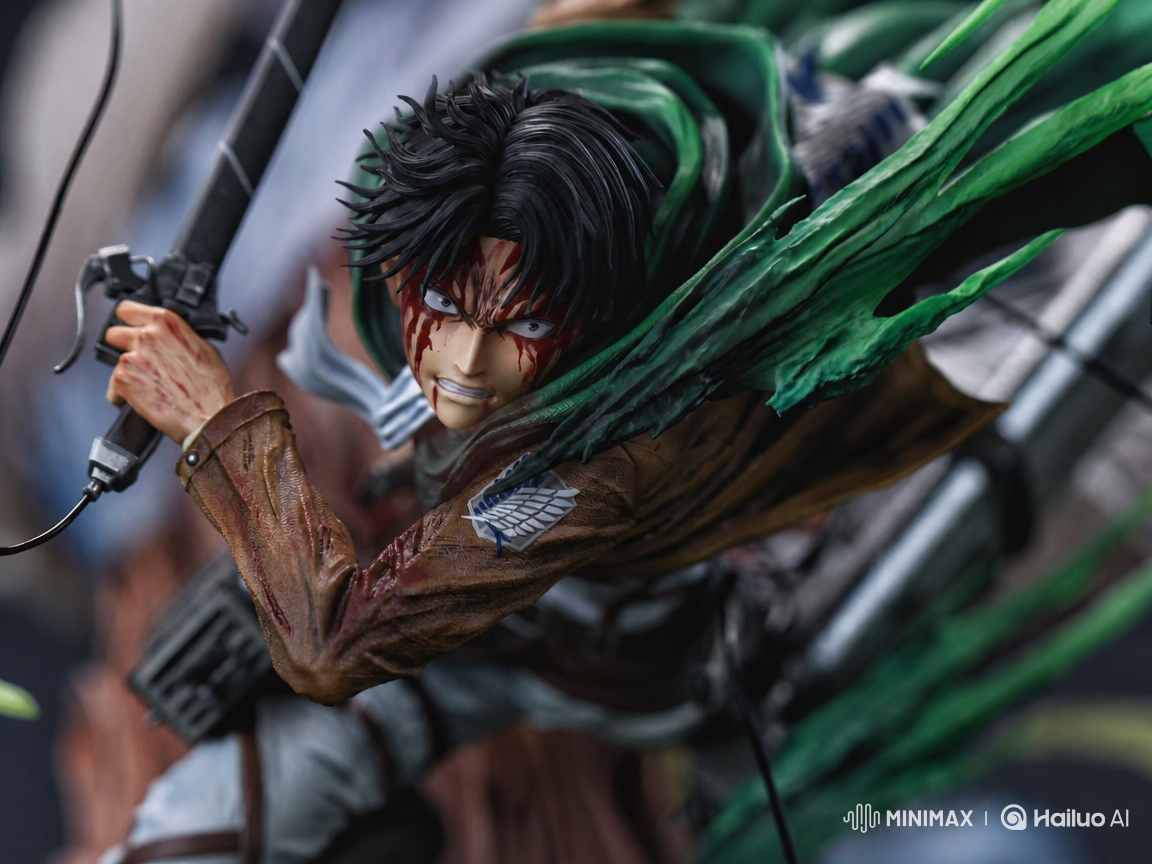 【售罄展示追加請私訊客服@toystationtw】《進擊的巨人第三季 》利威爾兵長 X ThreeArtisan 正版授權13