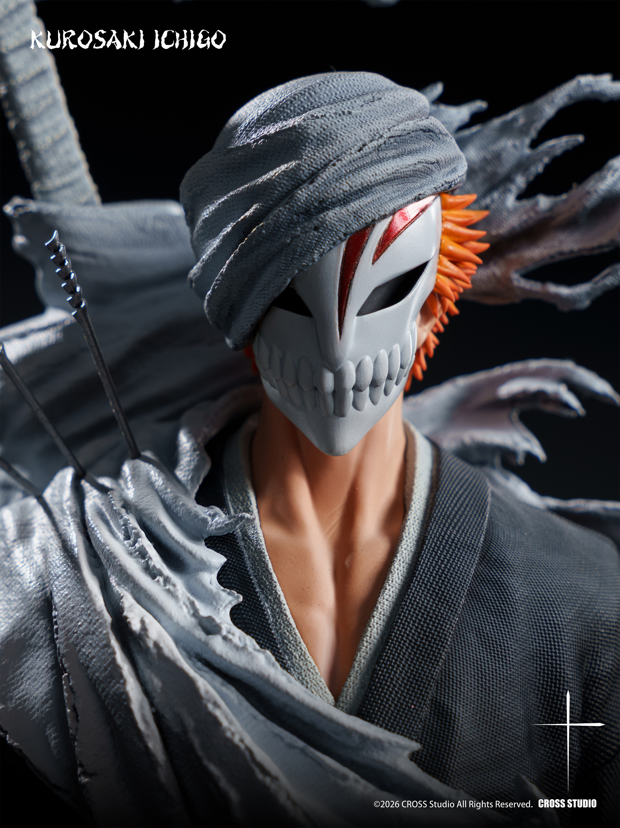 【售罄展示追加請私訊客服@toystationtw】死神 初見端倪的虛化-面具黑崎一護 X Cross十字10