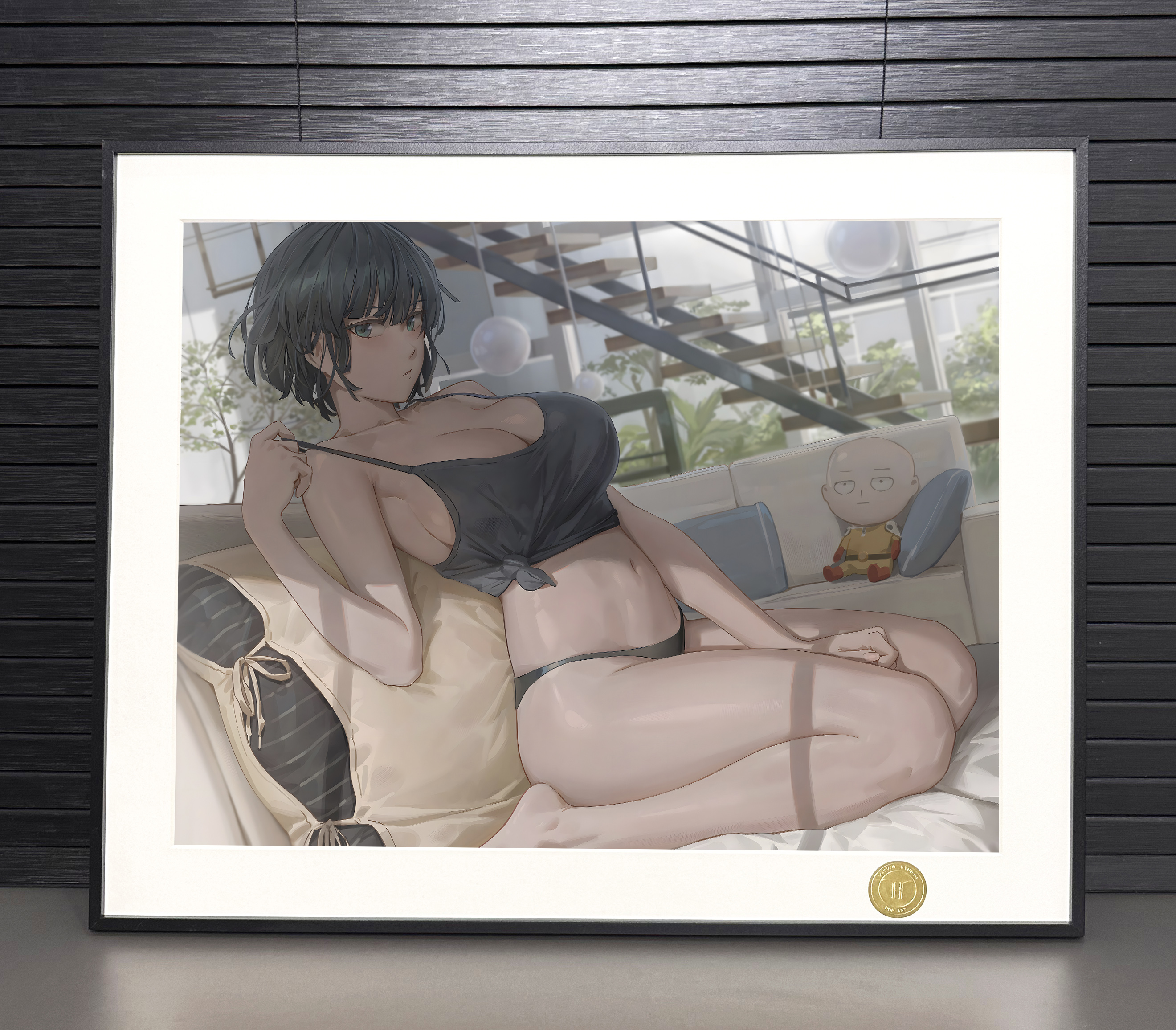 【預購】一拳超人《內衣吹雪》動漫裝飾畫 X H2工作室3