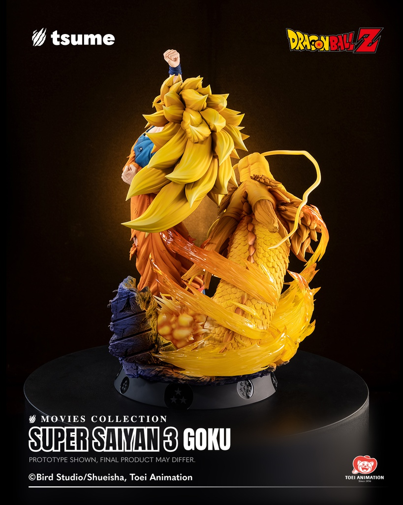 【售罄展示追加請私訊客服@toystationtw】七龍珠 Super Saiyan 3 Goku - Movies Collection 超級賽亞人3 悟空 X Tsume 正版授權9