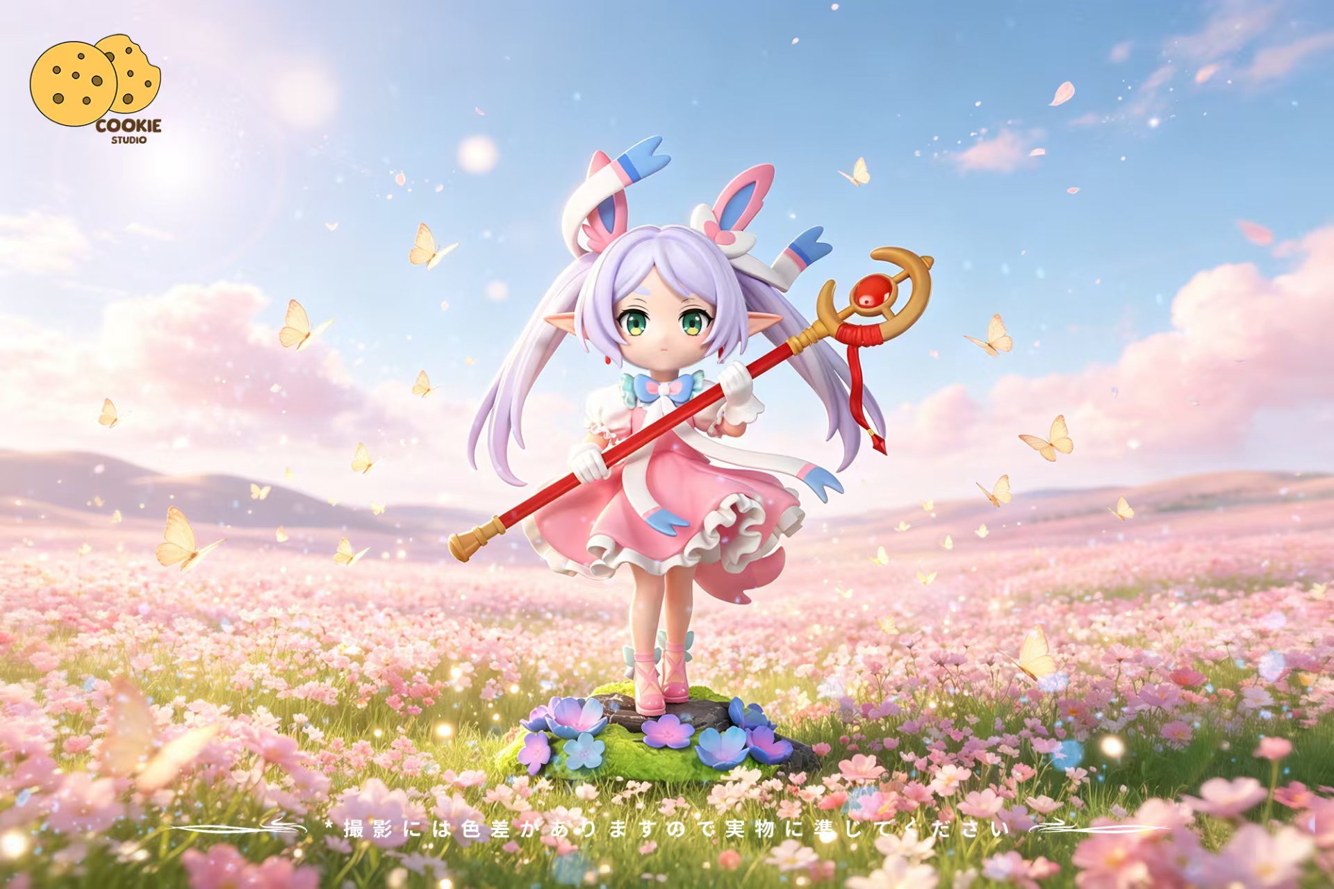 【預購】葬送的芙莉蓮+寶可夢 仙子伊布芙莉蓮&月亮伊布菲倫 X Cookie-Studio2
