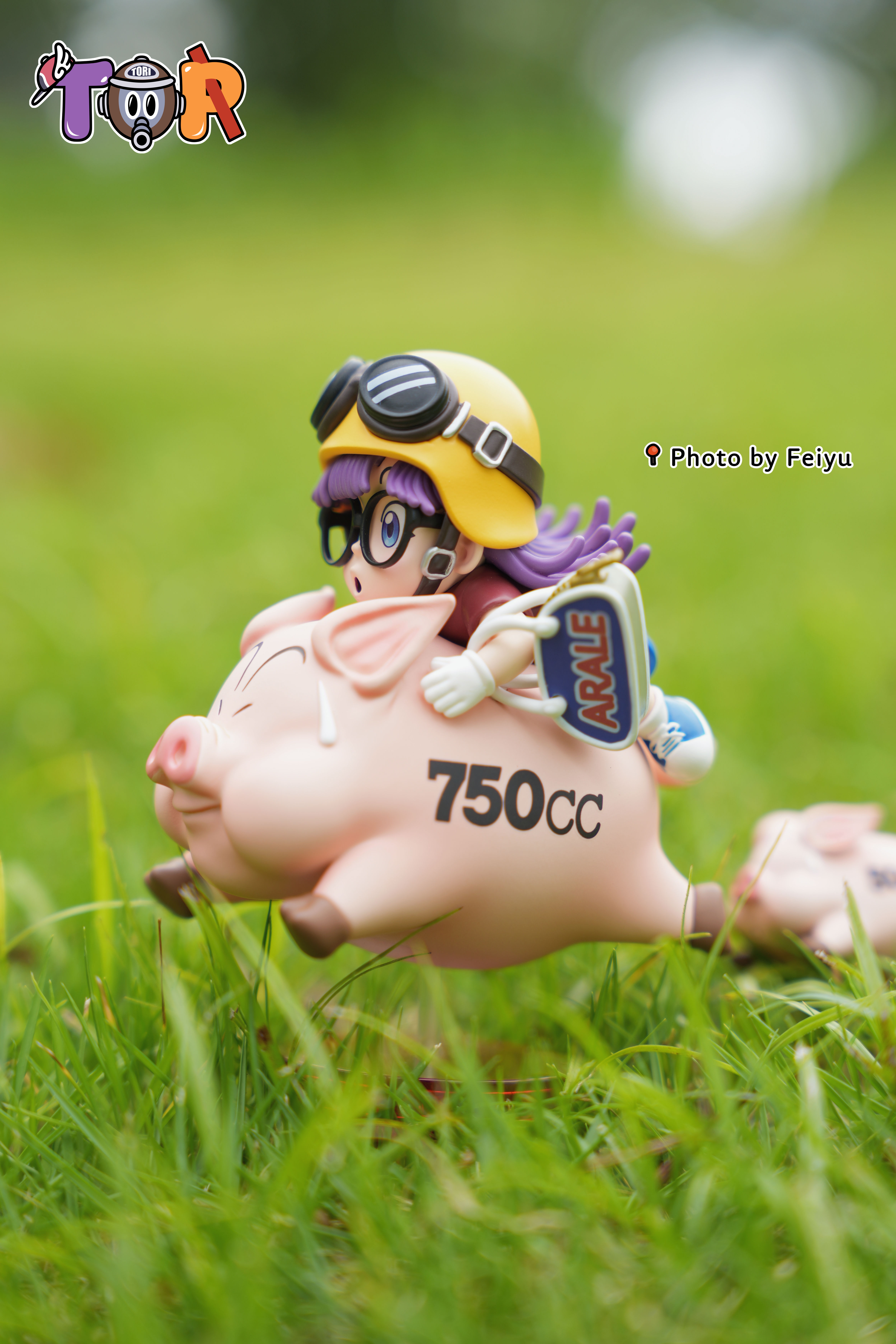 【售罄展示追加請私訊客服@toystationtw】怪博士與機器娃娃 阿拉蕾系列015 騎豬阿拉蕾 X TOR-Studio3
