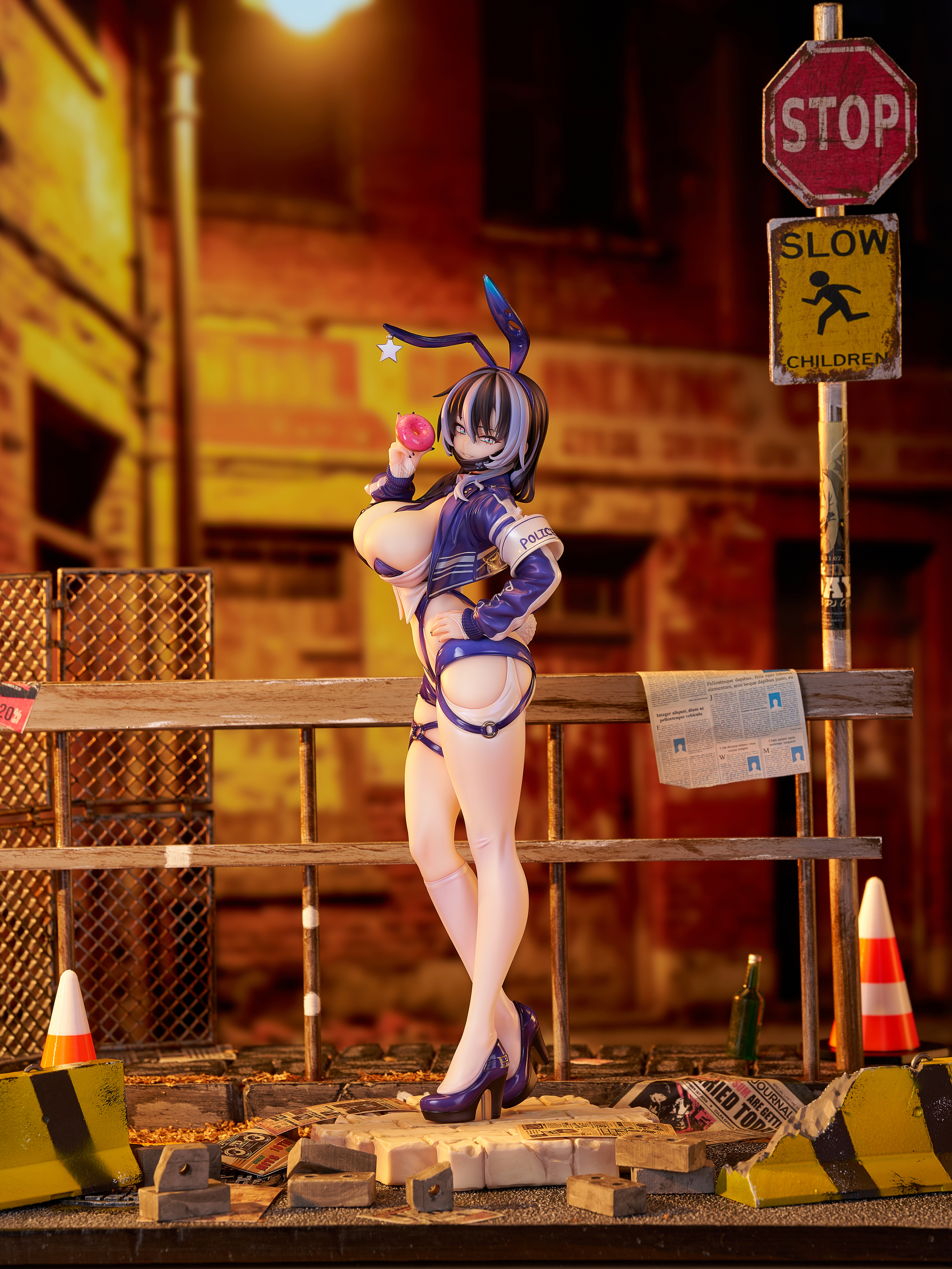 【售罄展示追加請私訊客服@toystationtw】兔女郎警官_02 X 上海光菱模型有限公司2