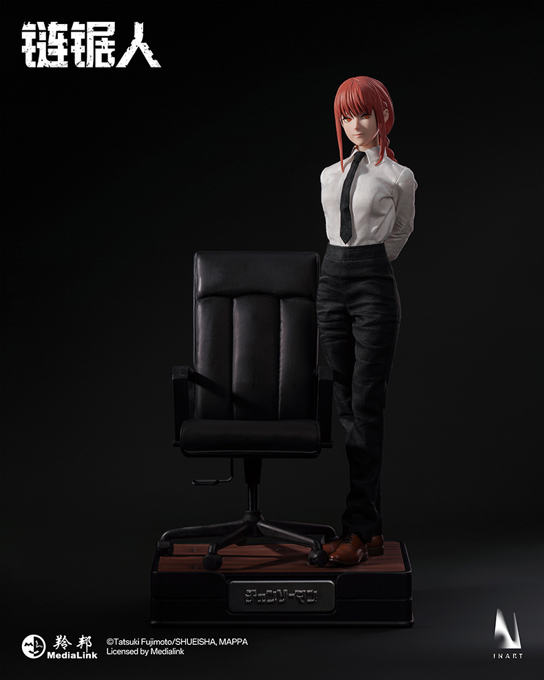【售罄展示追加請私訊客服@toystationtw】《鏈鋸人》第一季 1/6收藏級可動人偶 真紀真 X INART6