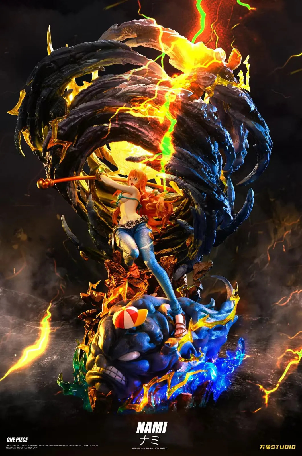 【現貨秒發】海賊王 雷霆天侯娜美 X 萬象工作室6