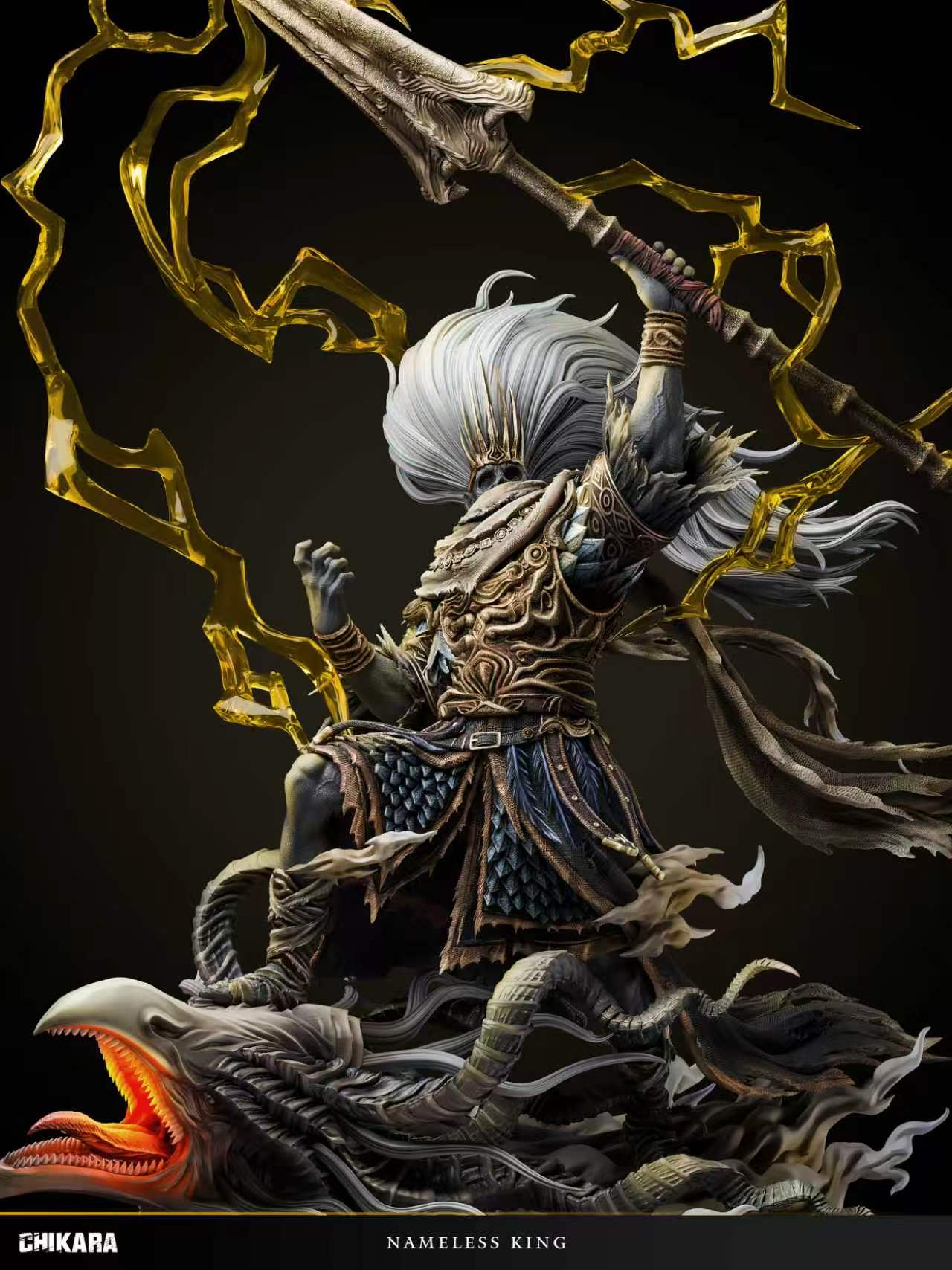 【預購】黑暗之魂3-無名王者(獵龍戰神-太陽戰士)X CHIKARA力量5