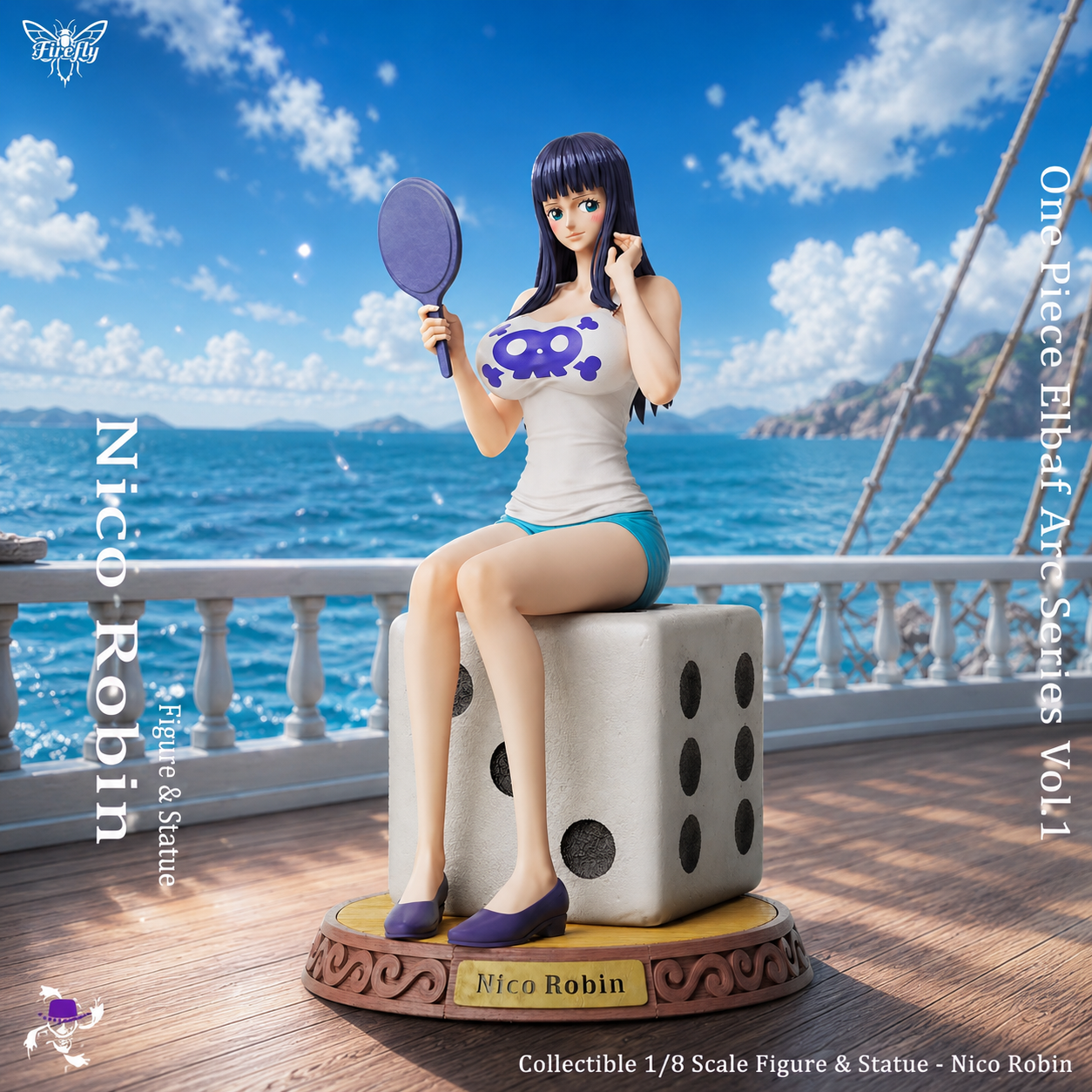 【預購】海賊王 妮可·羅賓 X Firefly-Studio1