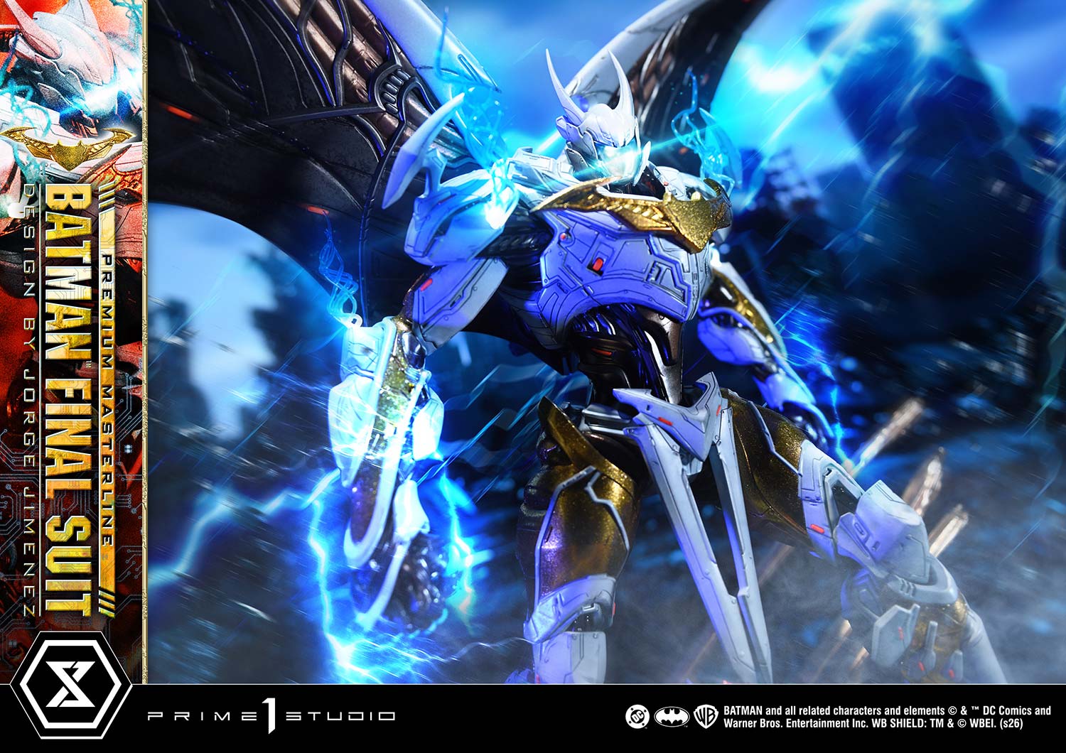 【預購】正義聯盟(漫畫版)蝙蝠俠終極戰甲 X Prime 1 Statue12