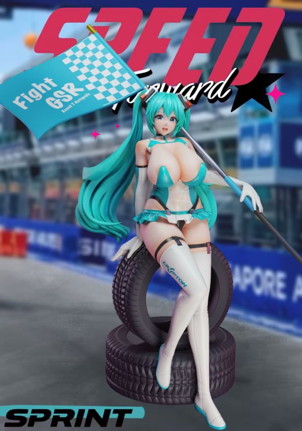 【現貨秒發】初音未來 賽車女郎初音 X SC-Studio2
