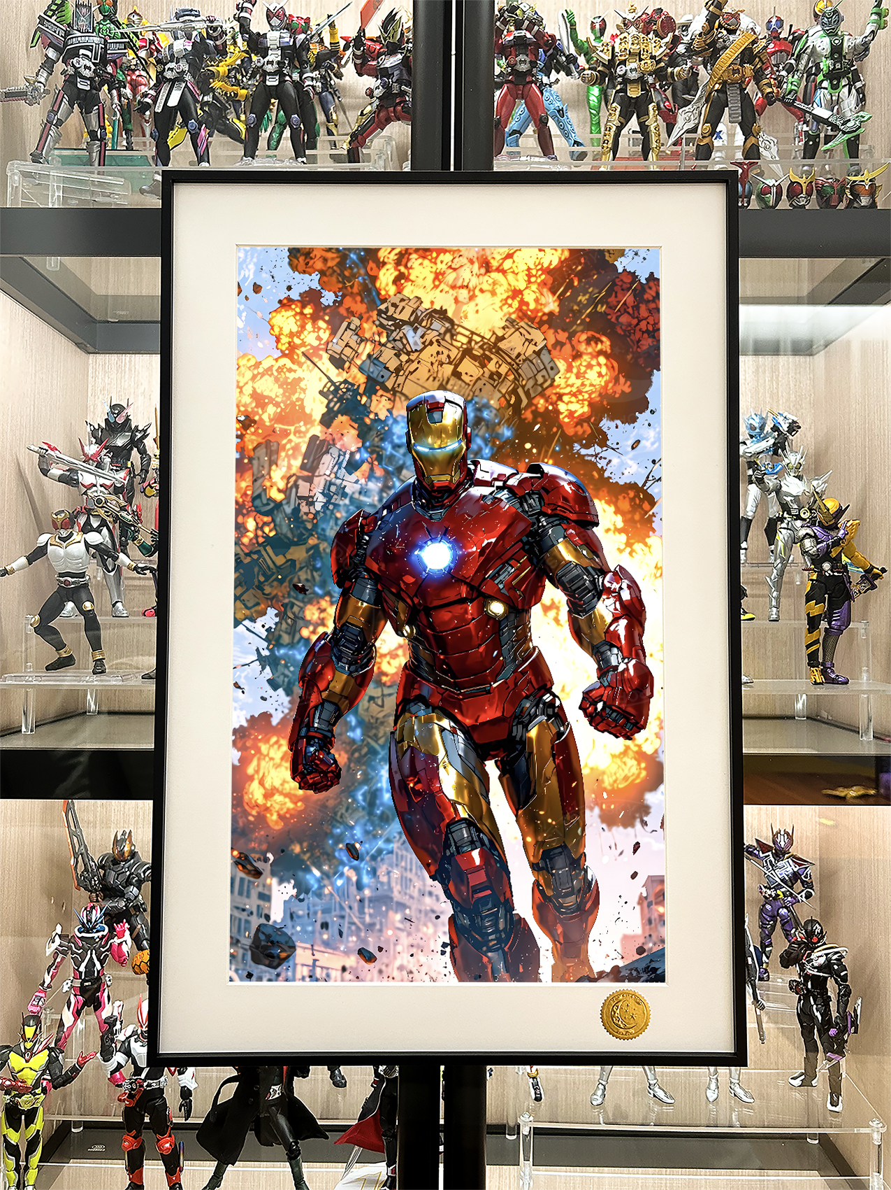 【預購】Marvel漫威《爆炸鋼鐵人》動漫二次元裝飾畫 X 星空工作室2