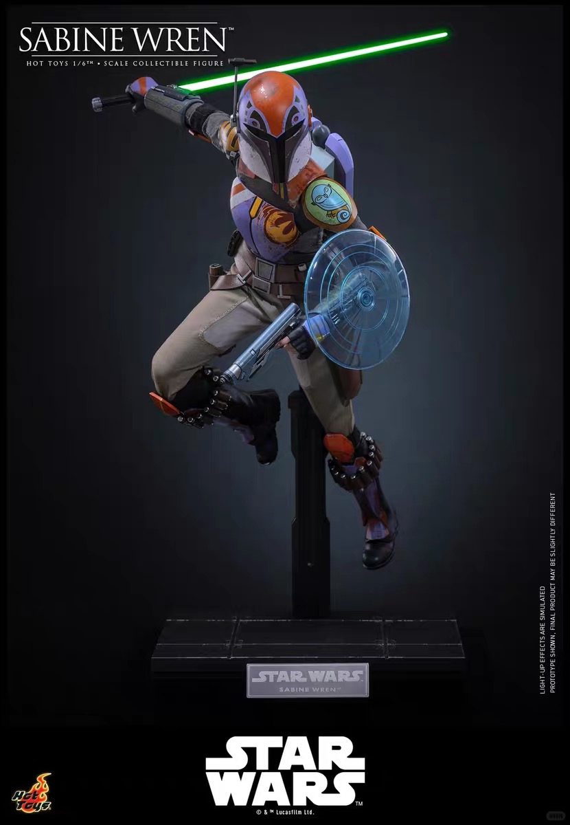 【預購】《星球大戰:義軍崛起》可動 莎賓·雷恩&埃茲拉·布里傑 X HOTTOYS(HT)3