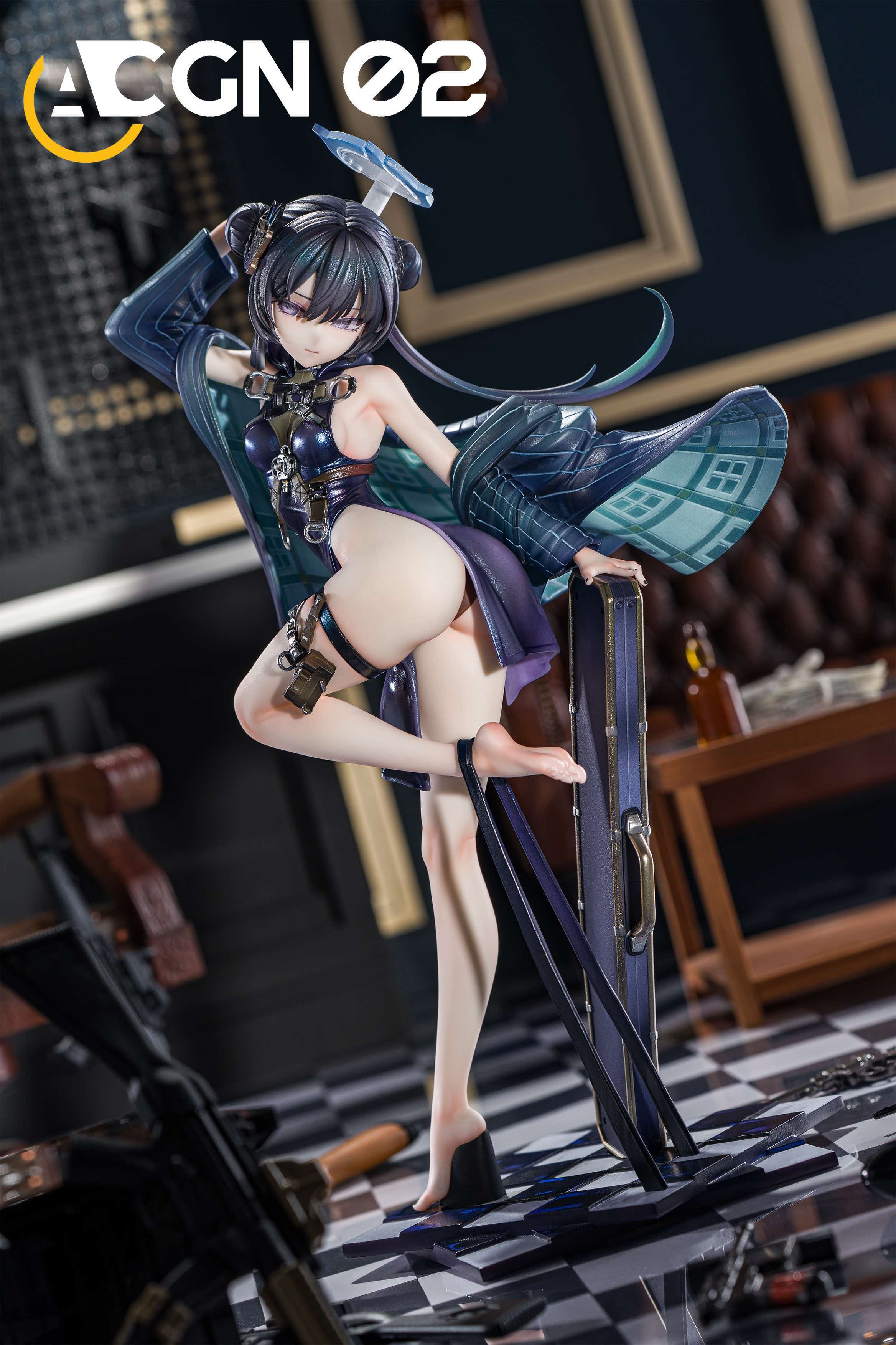 【預購】蔚藍檔案 龍華妃咲 銃槍ver. X ACGN 029
