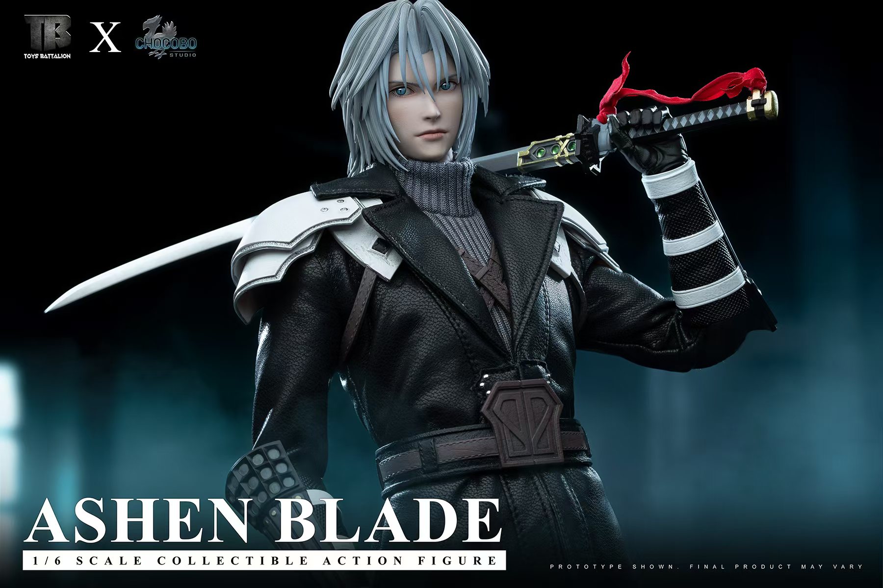 【預購】Ashen Blade 灰白之刃 1/6可動兵人 TB033 X TOYS BATTALION+陸行鳥8