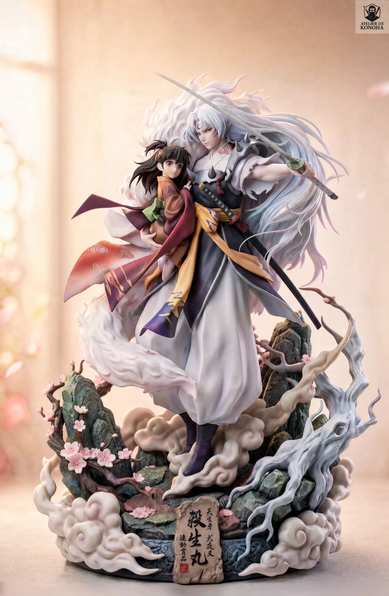【預購】犬夜叉 輕雕系列·殺生丸&鈴 X ATELIER DE KONOHA3