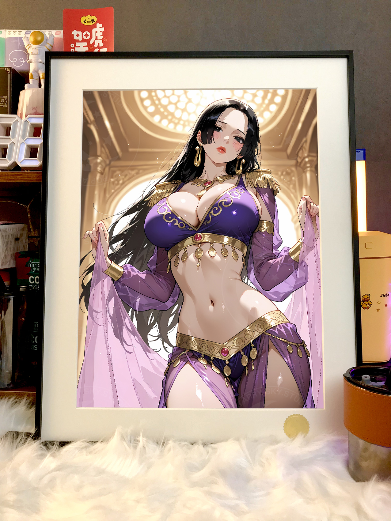 【預購】海賊王《吉普賽女帝》動漫裝飾畫 X 星空工作室4
